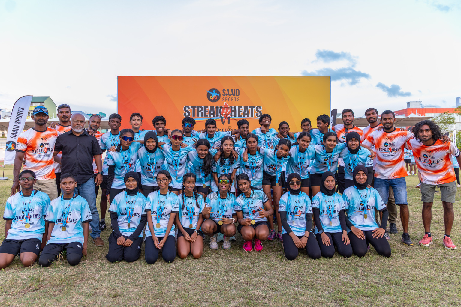 Streak Heats 2025 by Saaid Sports was held on Saturday, 6th September 2025 at Hulhumale' Synthetic Track, Hulhumale' Maldives. Photos: Ismail Thoriq / images.mv