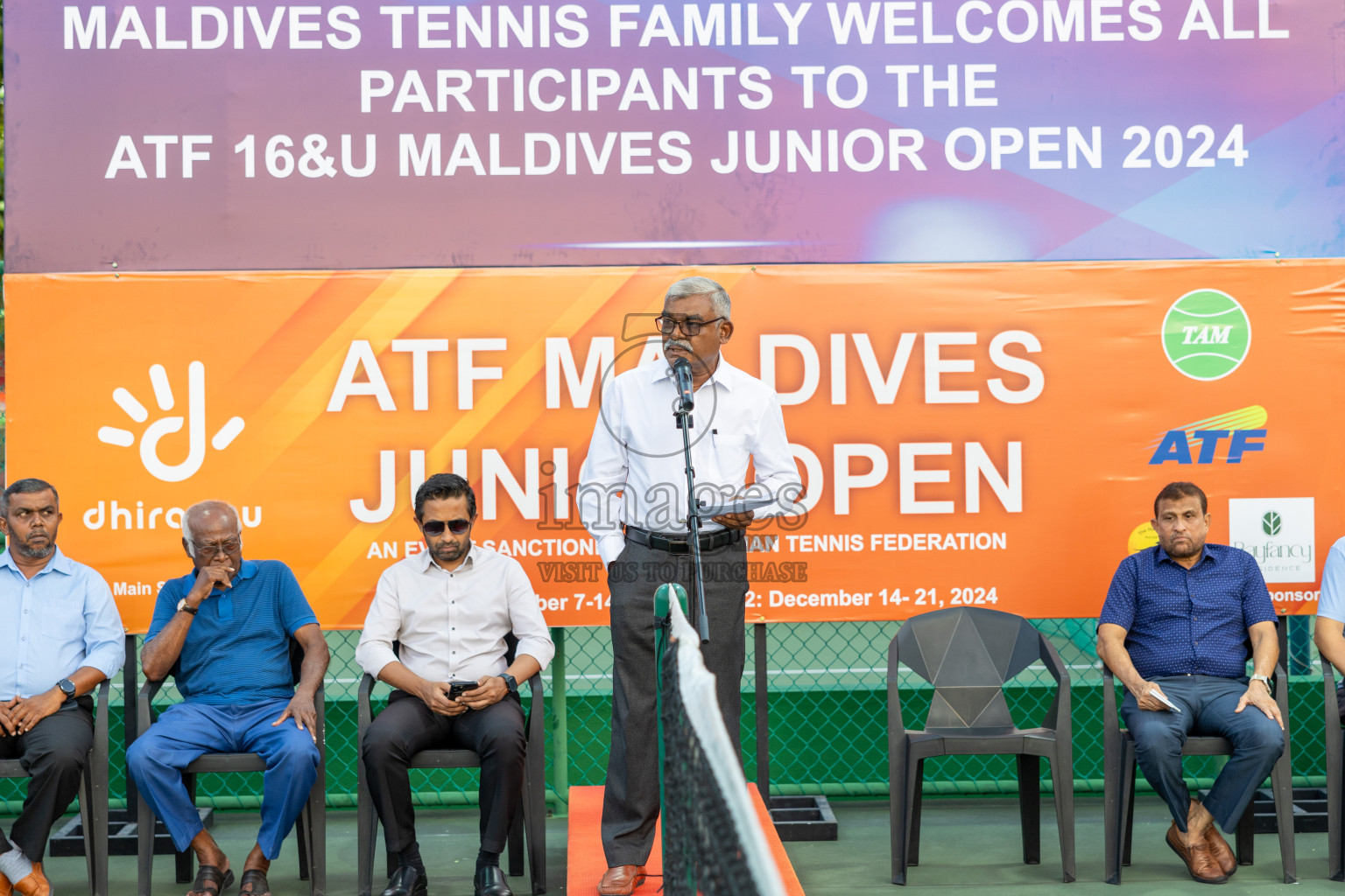 Day 1 of ATF Maldives Junior Open Tennis was held in Male' Tennis Court, Male', Maldives on Monday, 9th December 2024. Photos: Nausham Waheed, Ismail Thoriq / images.mv