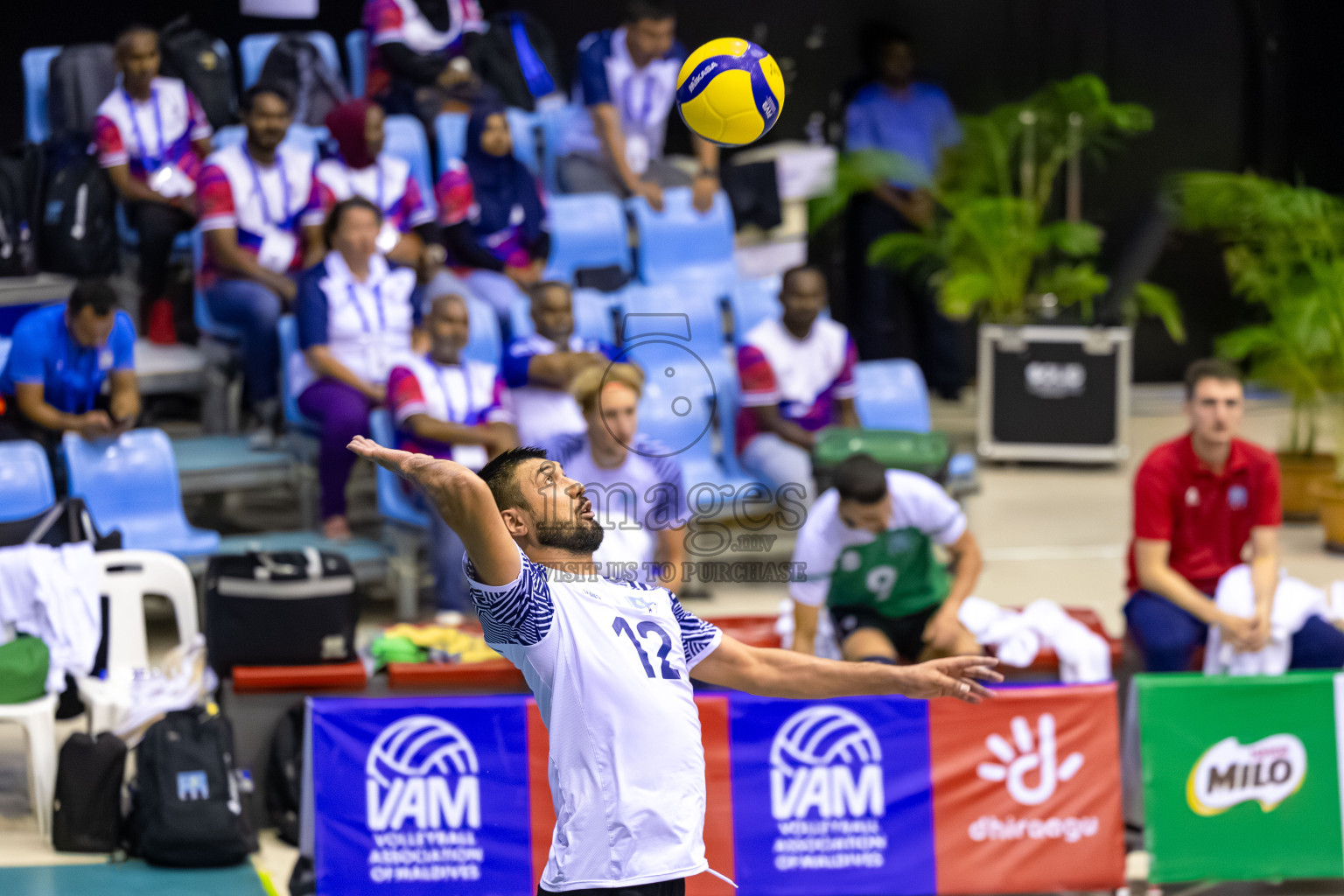 Final of CAVA Champions League 2025 held in Male', Maldives on Wednesday, 23th July 2025 at Social Center Indoor Hall 
Photos By: Mohamed Mahfooz Moosa / images.mv