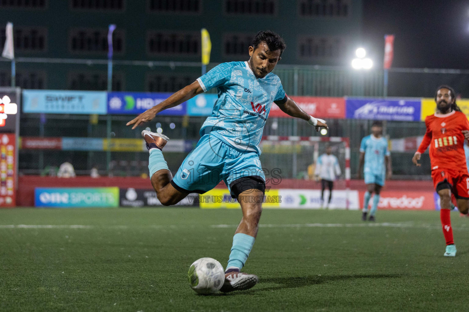 HA Filladhoo VS HA Dhidhdhoo in Day 13 of Golden Futsal Challenge 2024 was held on Saturday, 27th January 2024, in Hulhumale', Maldives Photos: Nausham Waheed / images.mv