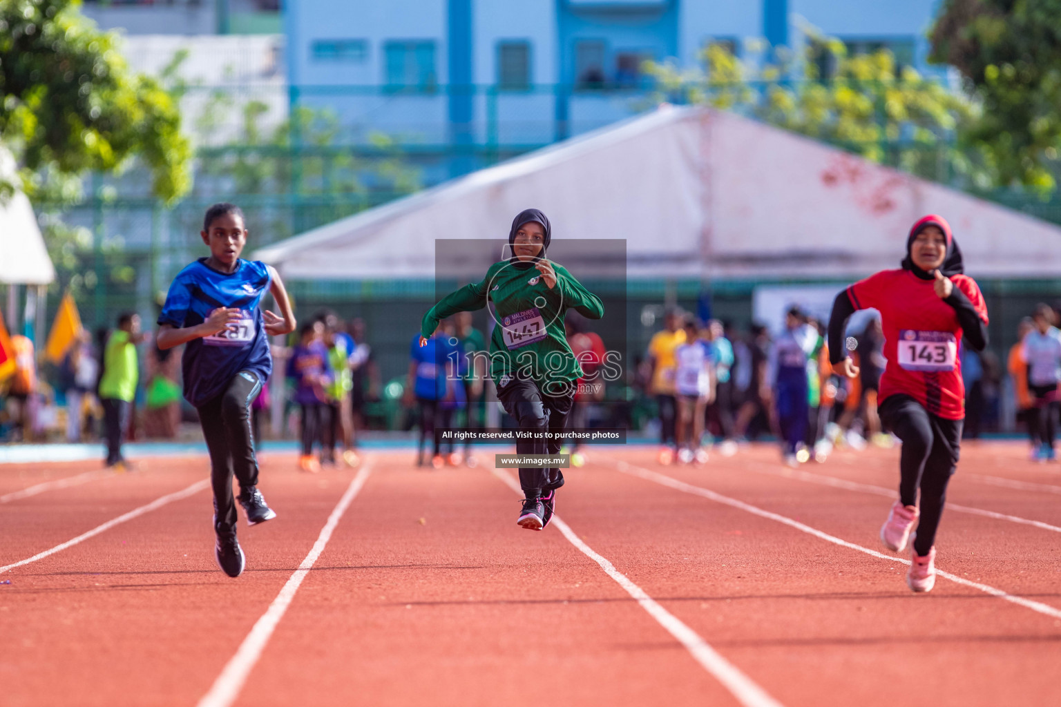 Day 2 of Inter-School Athletics Championship held in Male', Maldives on 24th May 2022. Photos by: Nausham Waheed / images.mv