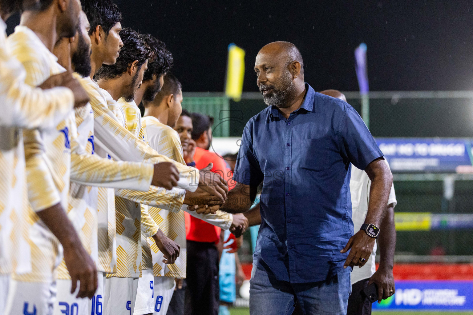 HA Dhidhdhoo vs HA Baarah in Day 17 of Golden Futsal Challenge 2024 was held on Wednesday, 31st January 2024, in Hulhumale', Maldives Photos: Nausham Waheed / images.mv