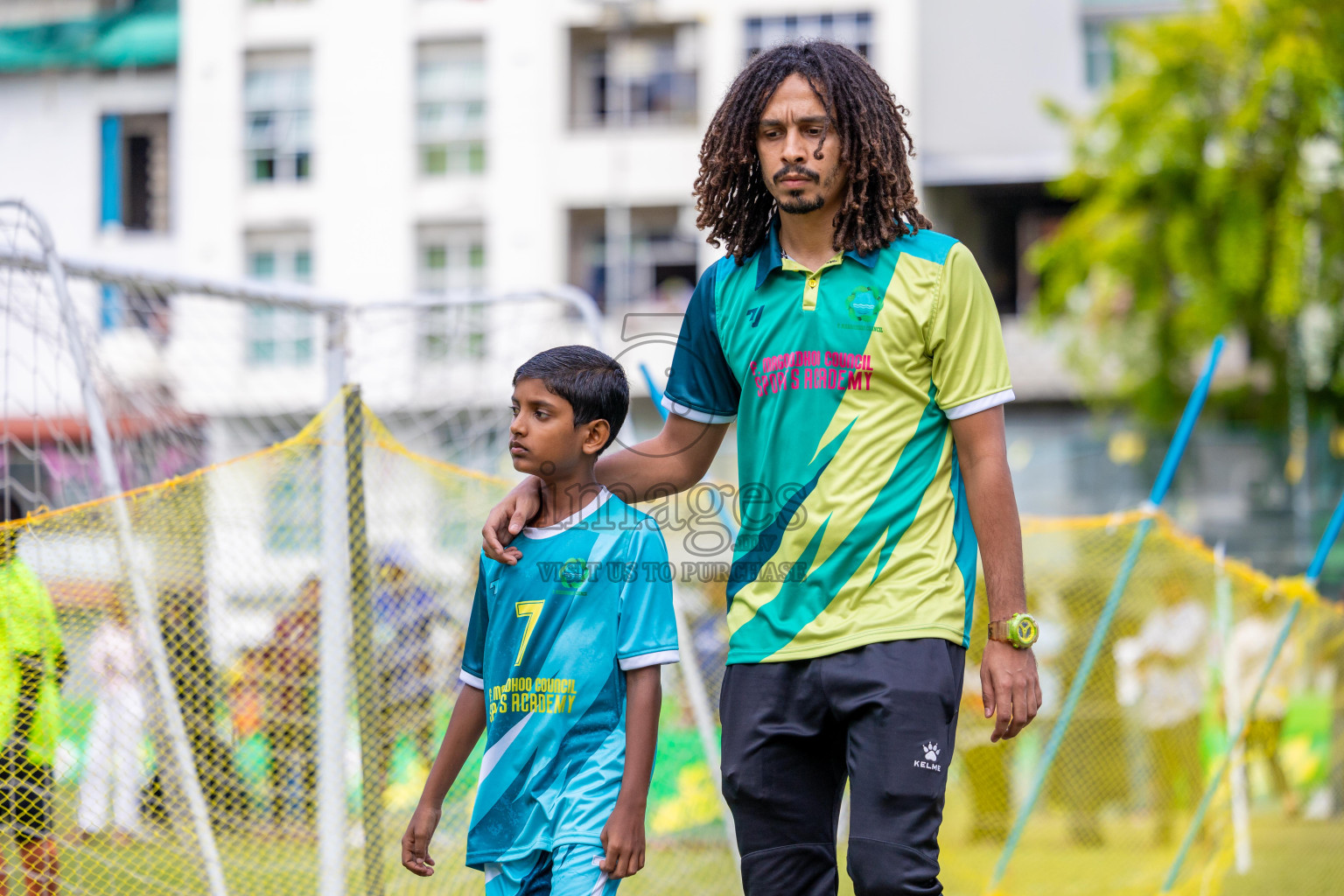 Day 1 of MILO Academy Championship 2024 - U12 was held at Henveiru Grounds in Male', Maldives on Thursday, 4th July 2024. Photos: Shuu Abdul Sattar / images.mv