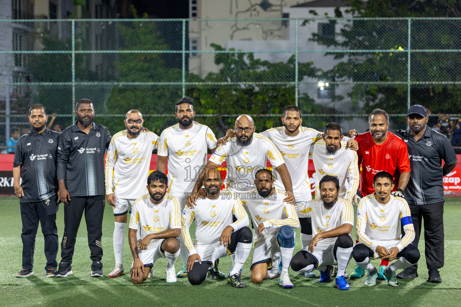 Hajj Club vs Silver Sands in Day 2 of Office League 2025 was held on Thursday, 17th April 2025 in Hulhumale', Maldives. Photos: Mohamed Mahfooz Moosa / images.mv