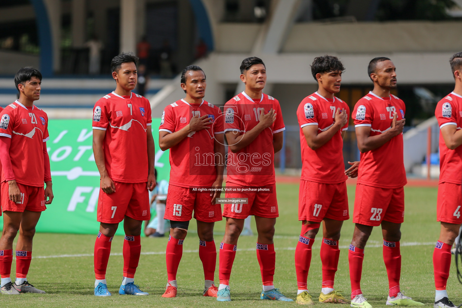 Nepal vs Pakistan in SAFF Championship 2023 held in Sree Kanteerava Stadium, Bengaluru, India, on Tuesday, 27th June 2023. Photos: Nausham Waheed, Hassan Simah / images.mv