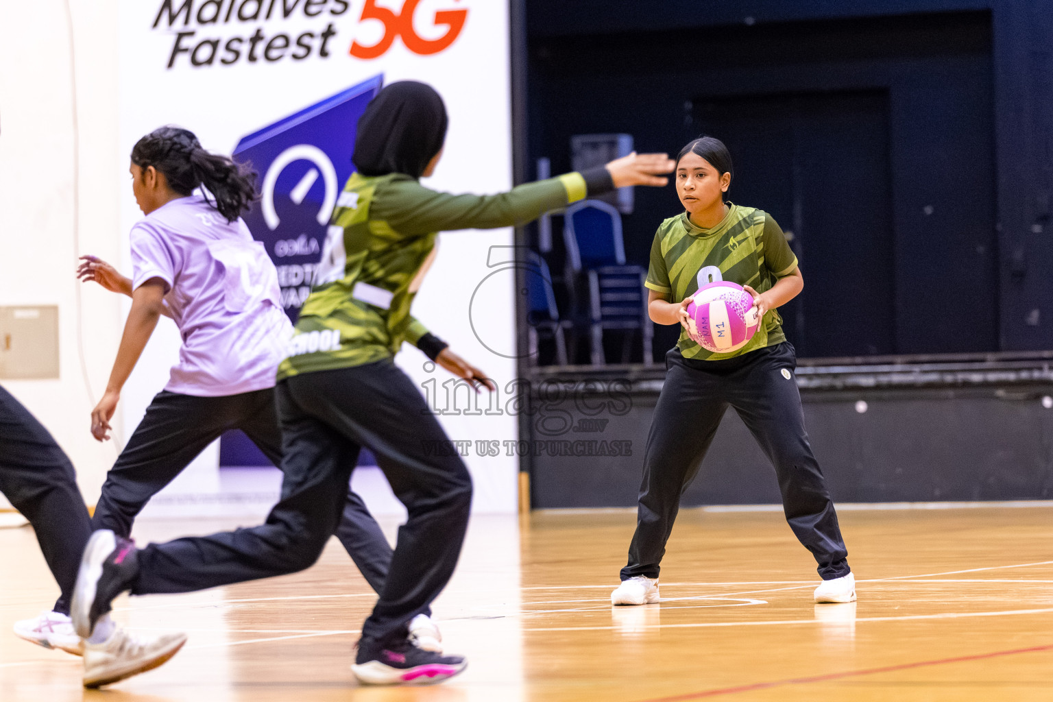 Day 15 of 26th Inter-School Netball Tournament 2025 was held in Social Center Indoor Hall on Wednesday, 5th November 2025. Photos: Mohamed Mahfooz Moosa, Raaif Yoosuf / images.mv