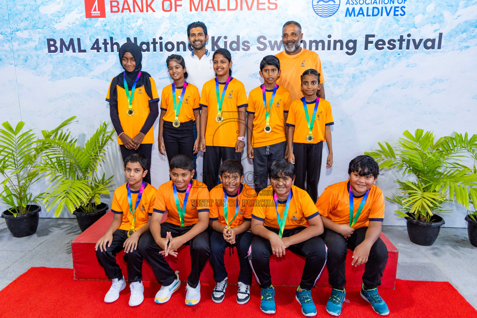 Closing Ceremony of 4th National Kids Swimming Festival 2023 on 9th December 2023, held in Hulhumale', Maldives Photos: Nausham Waheed / Images.mv