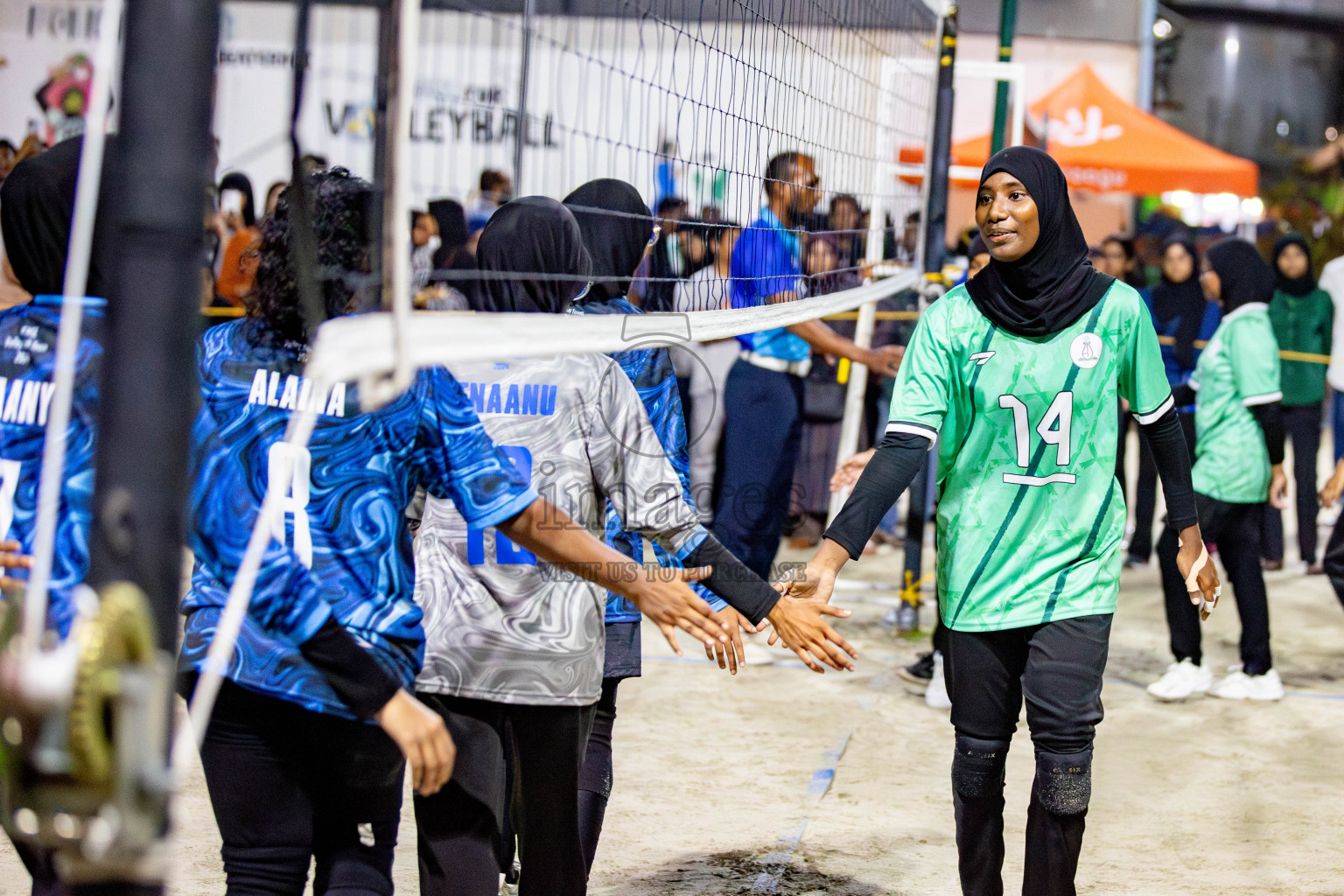 U19 Male and Atoll Girl's Finals in Day 9 of Interschool Volleyball Tournament 2024 was held in ABC Court at Male', Maldives on Saturday, 30th November 2024. Photos: Hassan Simah / images.mv