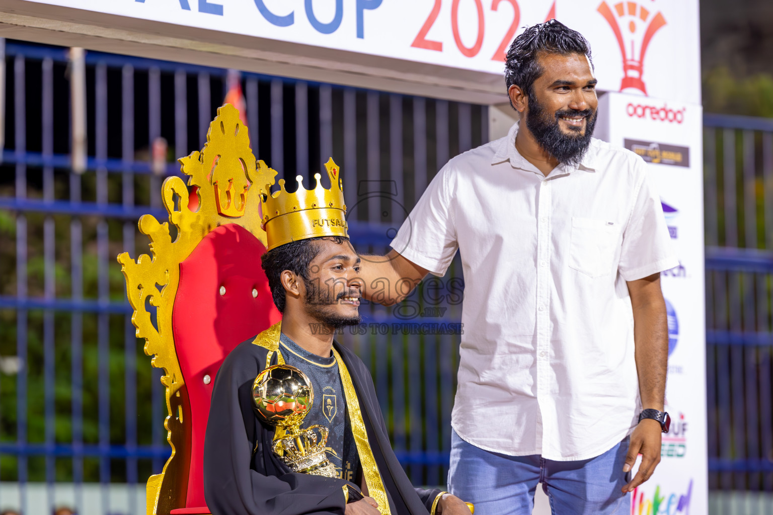 CC Sports Club vs Afro SC in the final of Eydhafushi Futsal Cup 2024 was held on Wednesday , 17th April 2024, in B Eydhafushi, Maldives
Photos: Ismail Thoriq / images.mv