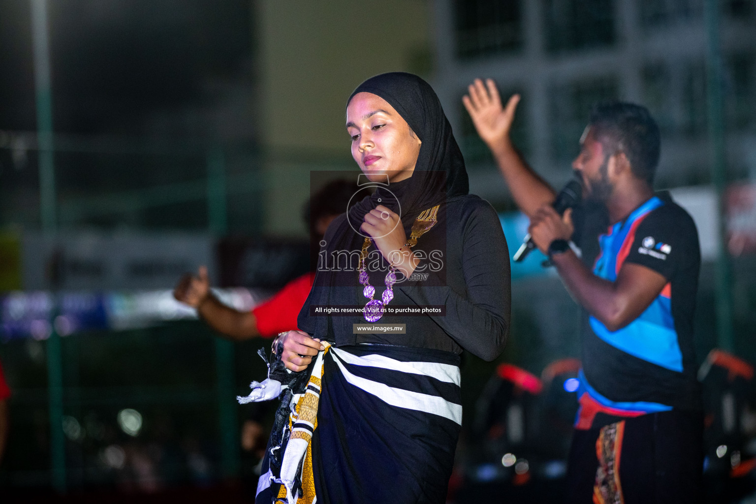 Opening of Sonee Sports Golden Futsal Challenge 2023 held on 4th Feb 2023 in Hulhumale, Male', Maldives. Photos by Nausham Waheed