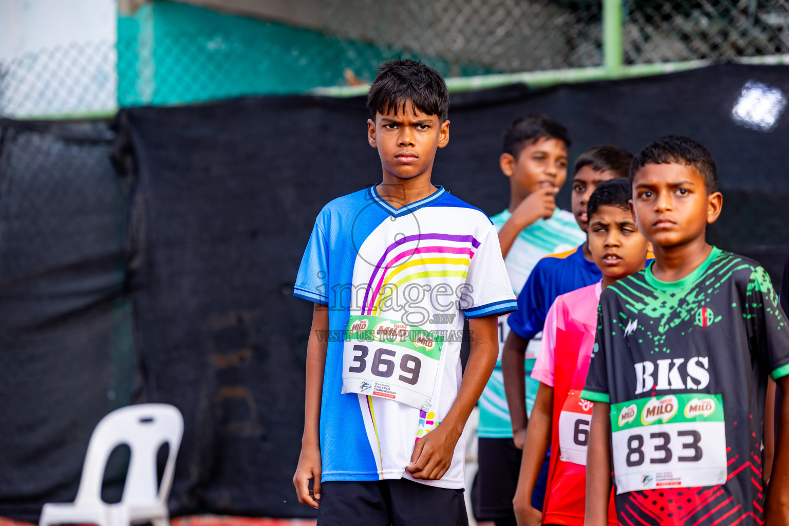 Day 3 of Inter-school Athletics Championship 2025 held in Ekuveni Synthetic Track, Male', Maldives on Wednesday, 08th October 2025. Photos by: Nausham Waheed / Images.mv