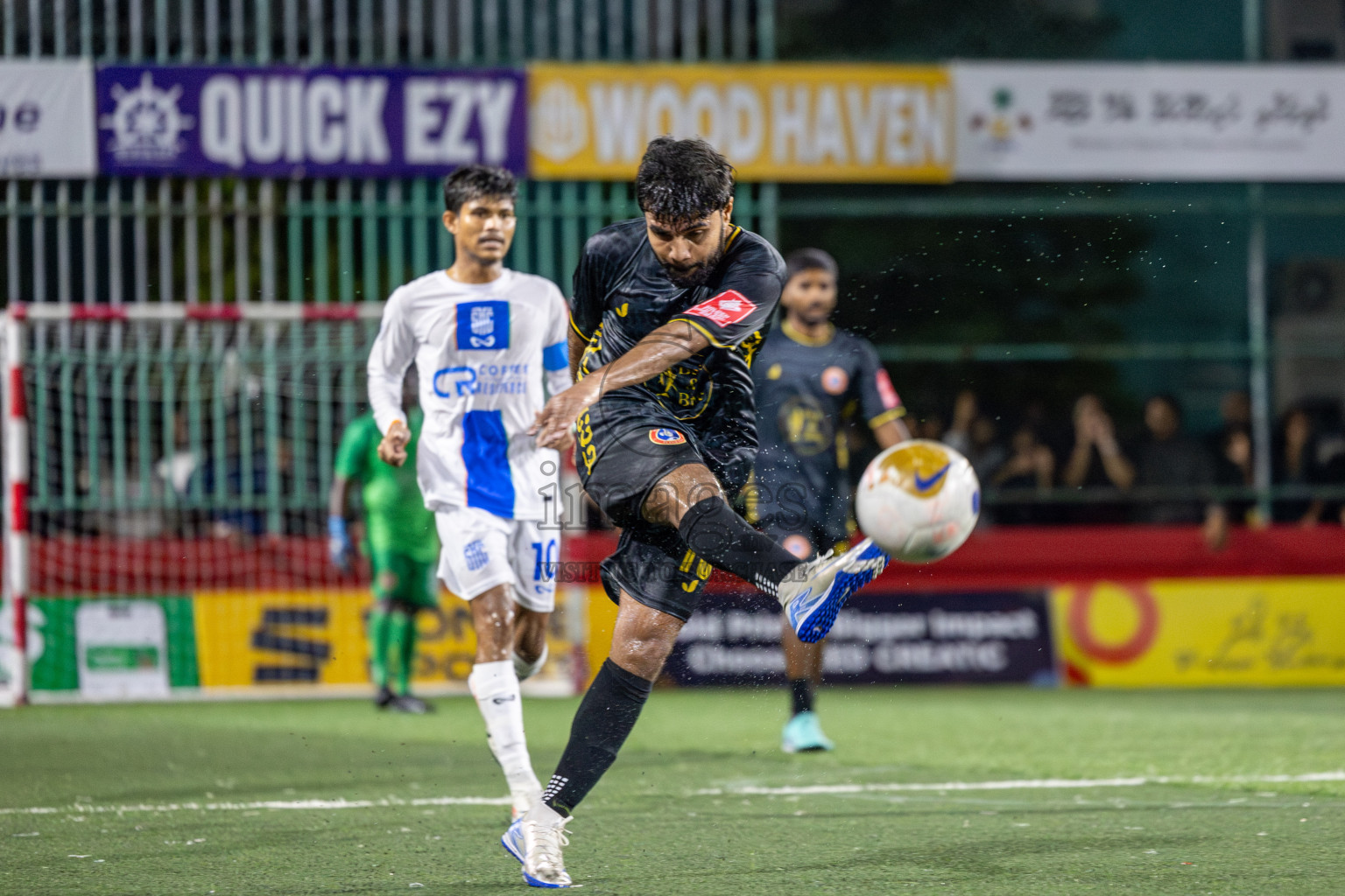 S. Hithadhoo VS S. Maradhoo in Day 7 of Golden Futsal Challenge 2025 was held on Saturday, 11th January 2025, in Hulhumale', Maldives Photos: Hassan Simah / images.mv