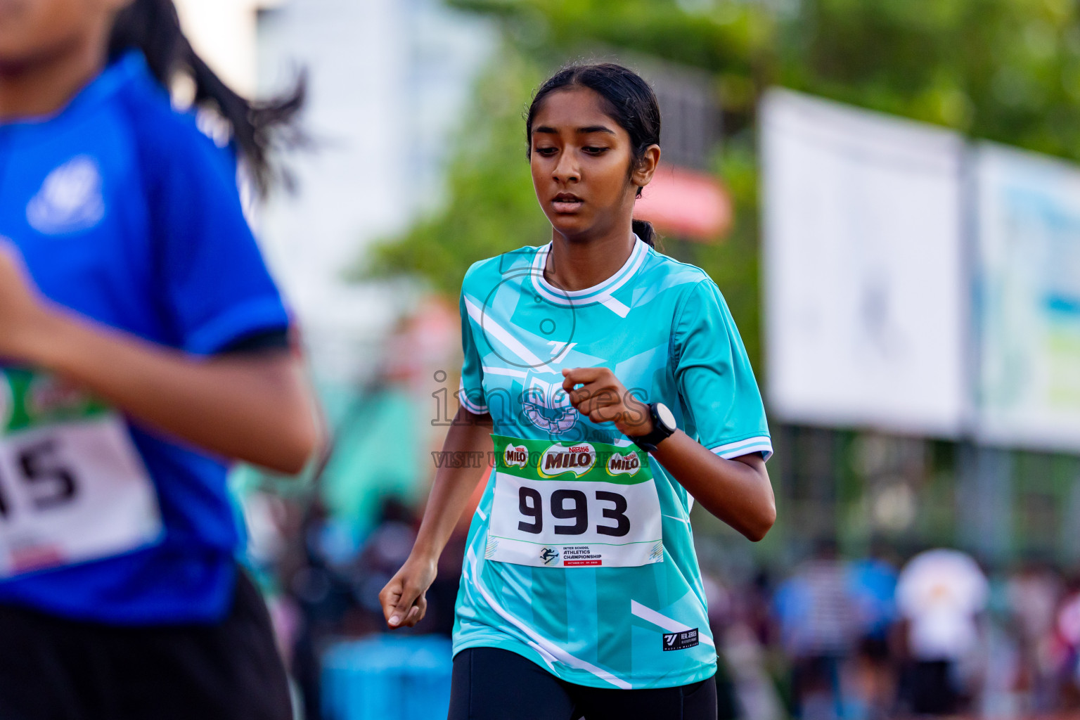 Day 4 of Inter-school Athletics Championship 2025 held in Ekuveni Synthetic Track, Male', Maldives on Thursday, 09th October 2025. Photos by: Nausham Waheed / Images.mv