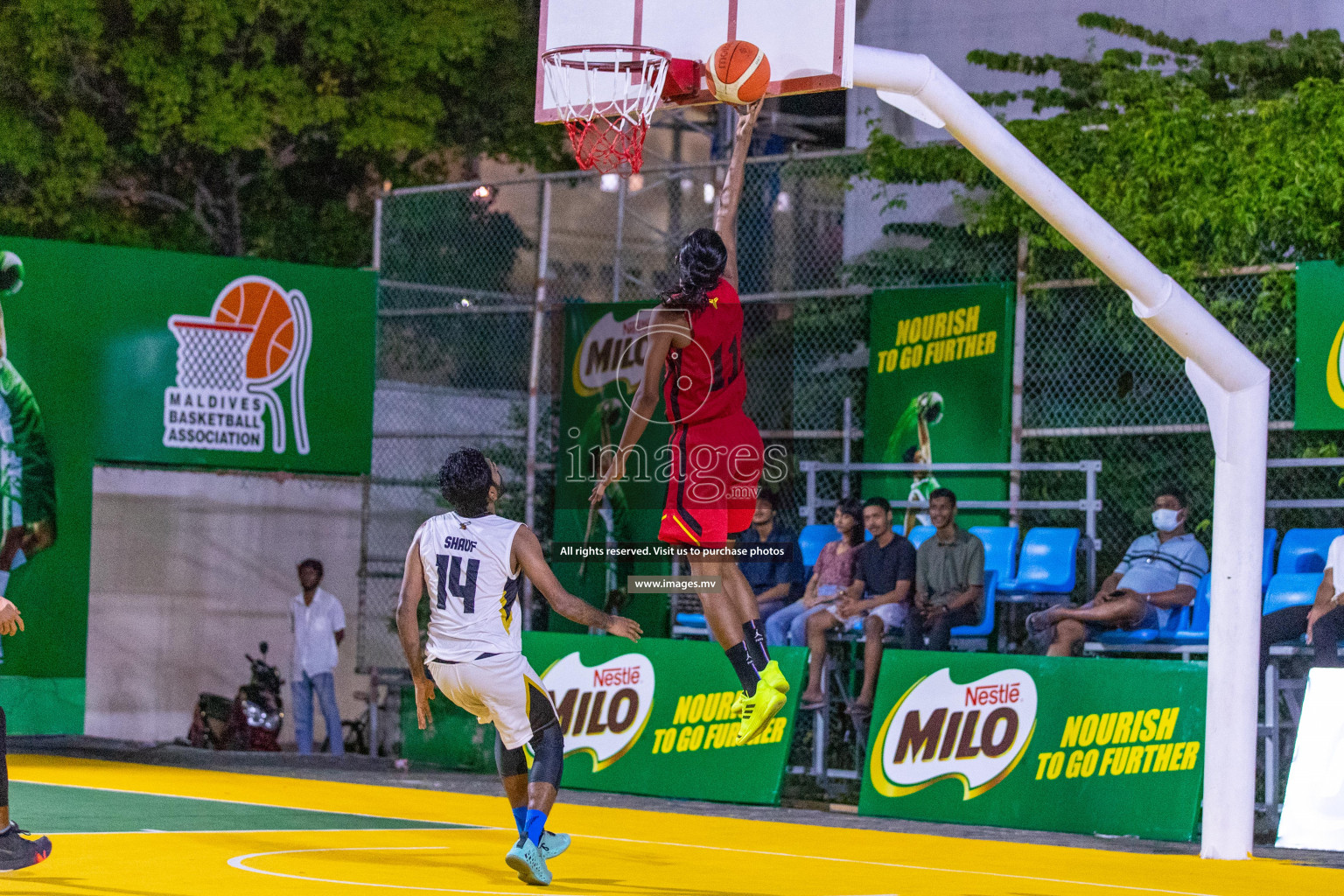 Finals of Weekend League 2021 was held on Monday, 6th December 2021, at Ekuveni Outdoor Basketball court Photos: Ismail Thoriq / images.mv