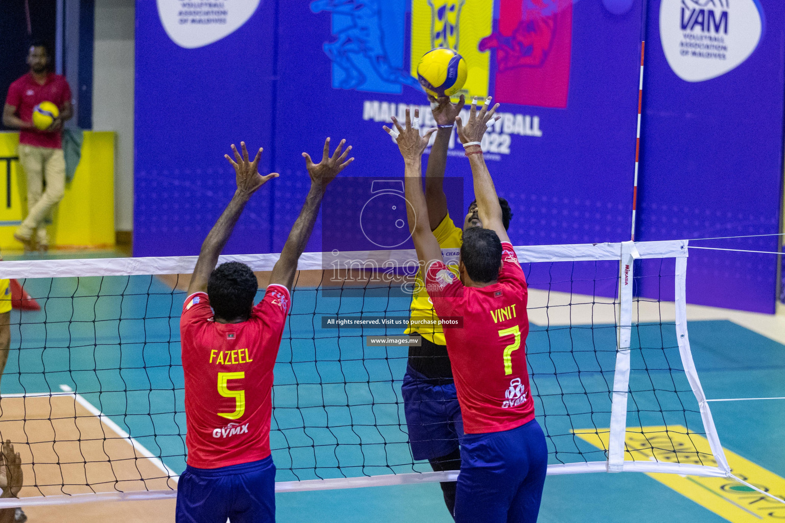 Volleyball Association Cup 2022- Men's Division-Match Day 5 held in Male', Maldives on Wednesday, 15th June 2022 at Social Center Indoor Hall Photos By: Ismail Thoriq /images.mv