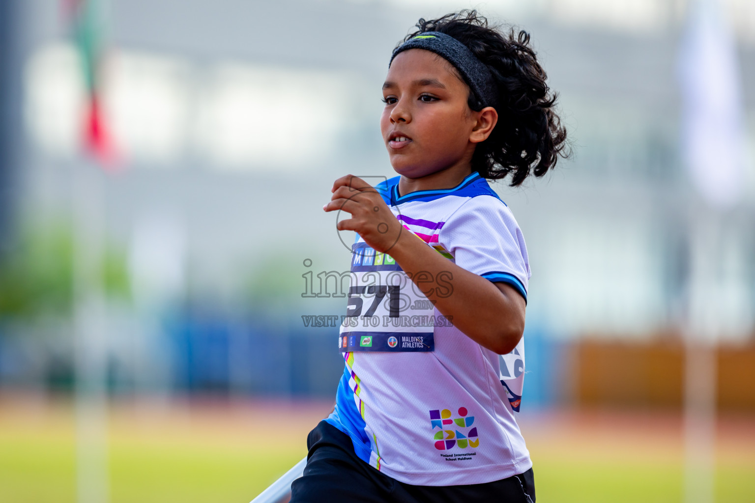 Day 5 of MWSC Interschool Athletics Championships 2024 held in Hulhumale Running Track, Hulhumale, Maldives on Wednesday, 13th November 2024. Photos by: Nausham Waheed / Images.mv