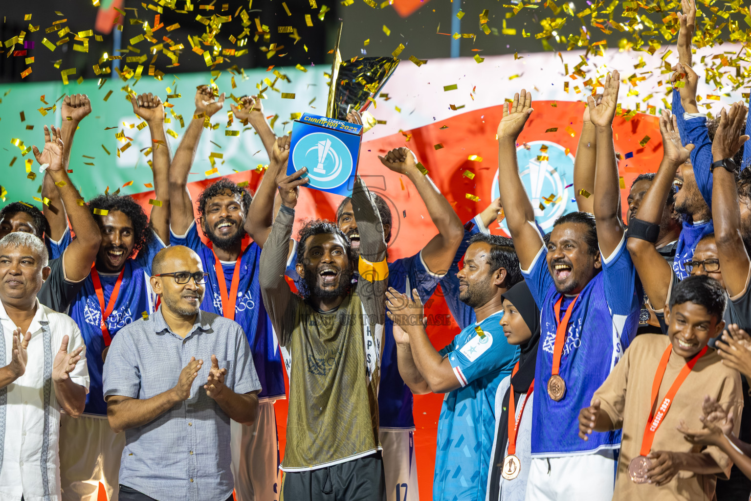 HPSN vs Club Binara in the finals of Club Maldives Classic 2025 at Rehendhi Futsal Grounds, Hulhumale, Maldives, on Monday, 6th October 2025. Photos: Ismail Thoriq, Mohamed Mahefooz Moosa / images.mv