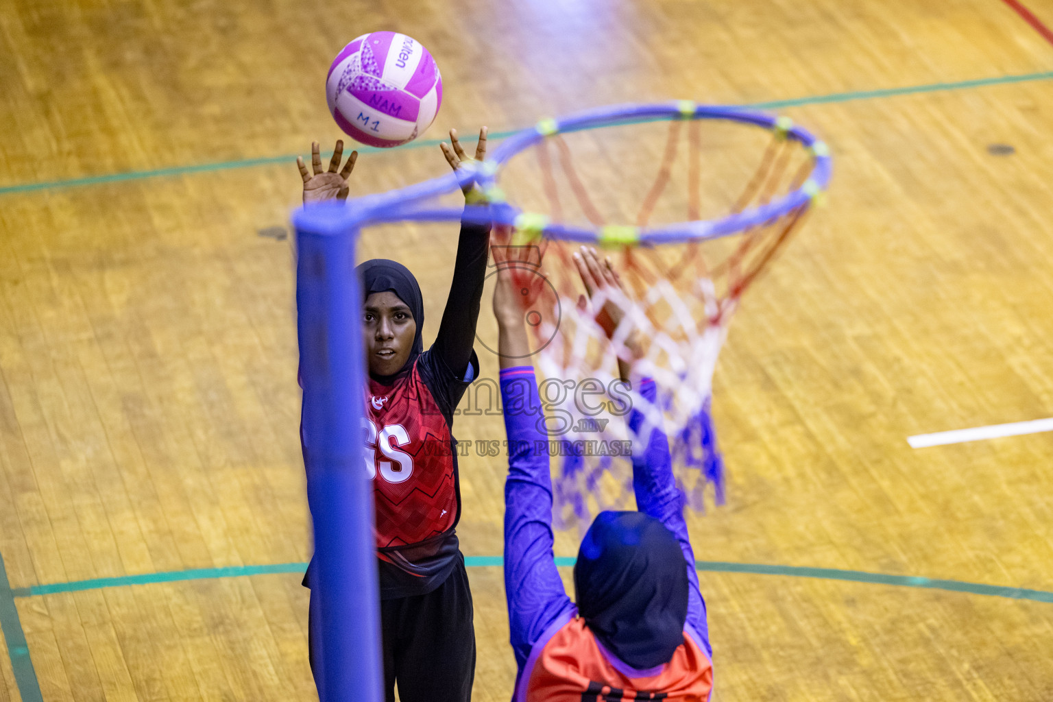 Day 13 of 26th Inter-School Netball Tournament 2025 was held in Social Center Indoor Hall on Saturday, 1st November 2025. 
Photos: Hassan Simah / images.mv