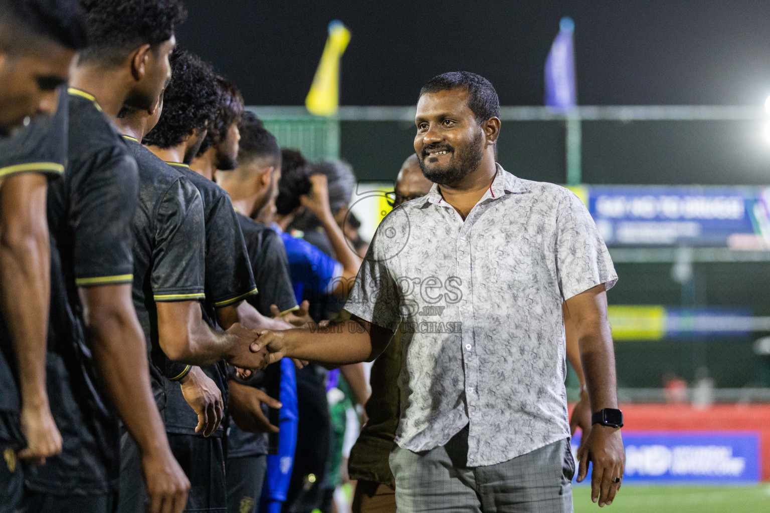 HA Utheem VS HA Ihavandhoo in Day 13 of Golden Futsal Challenge 2024 was held on Saturday, 27th January 2024, in Hulhumale', Maldives Photos: Nausham Waheed / images.mv