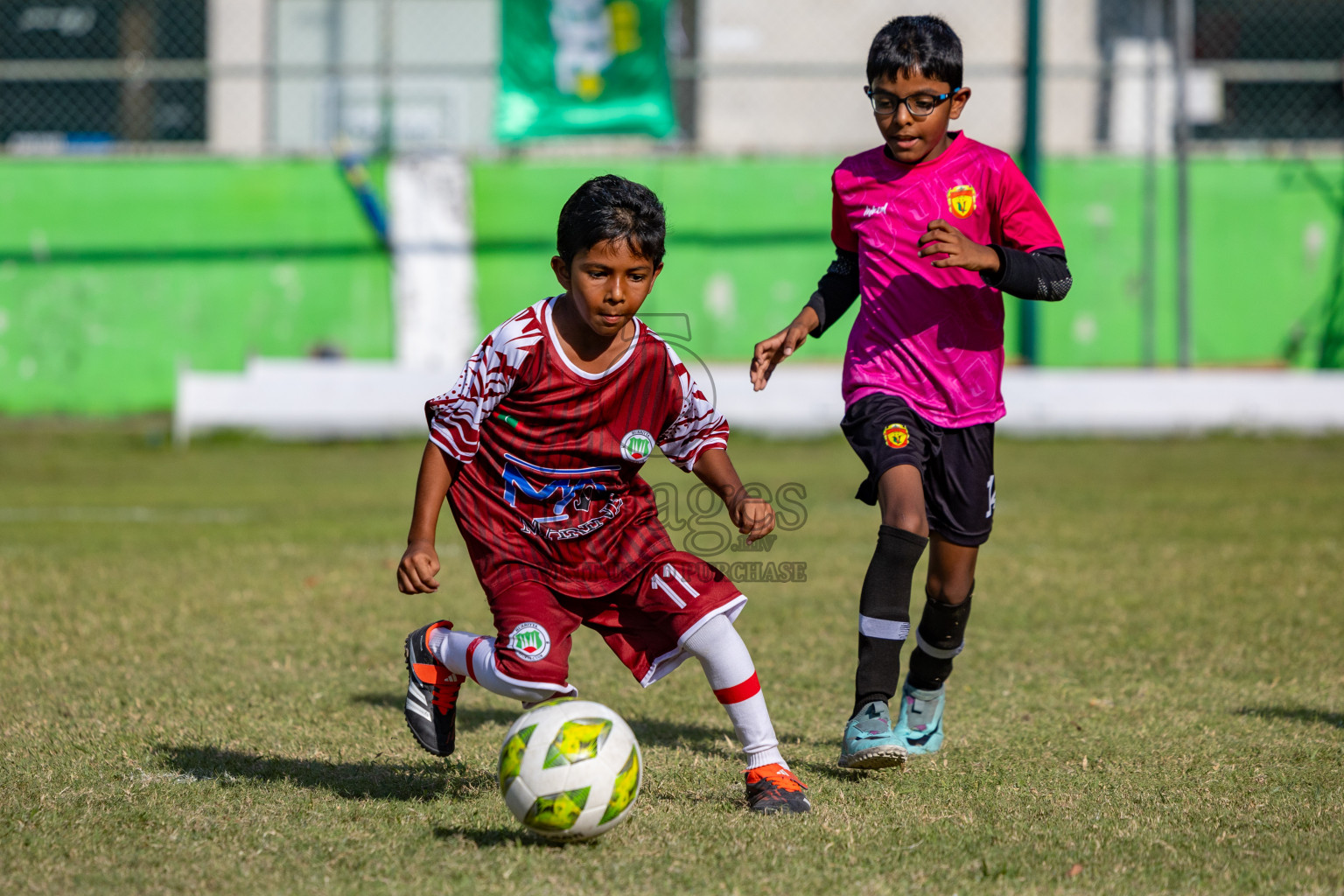 Day 2 of MILO Academy Championship 2025 was held on Friday, 14th February 2025 in Henveiru Stadium. 
Photos: Hassan Simah / Images.mv