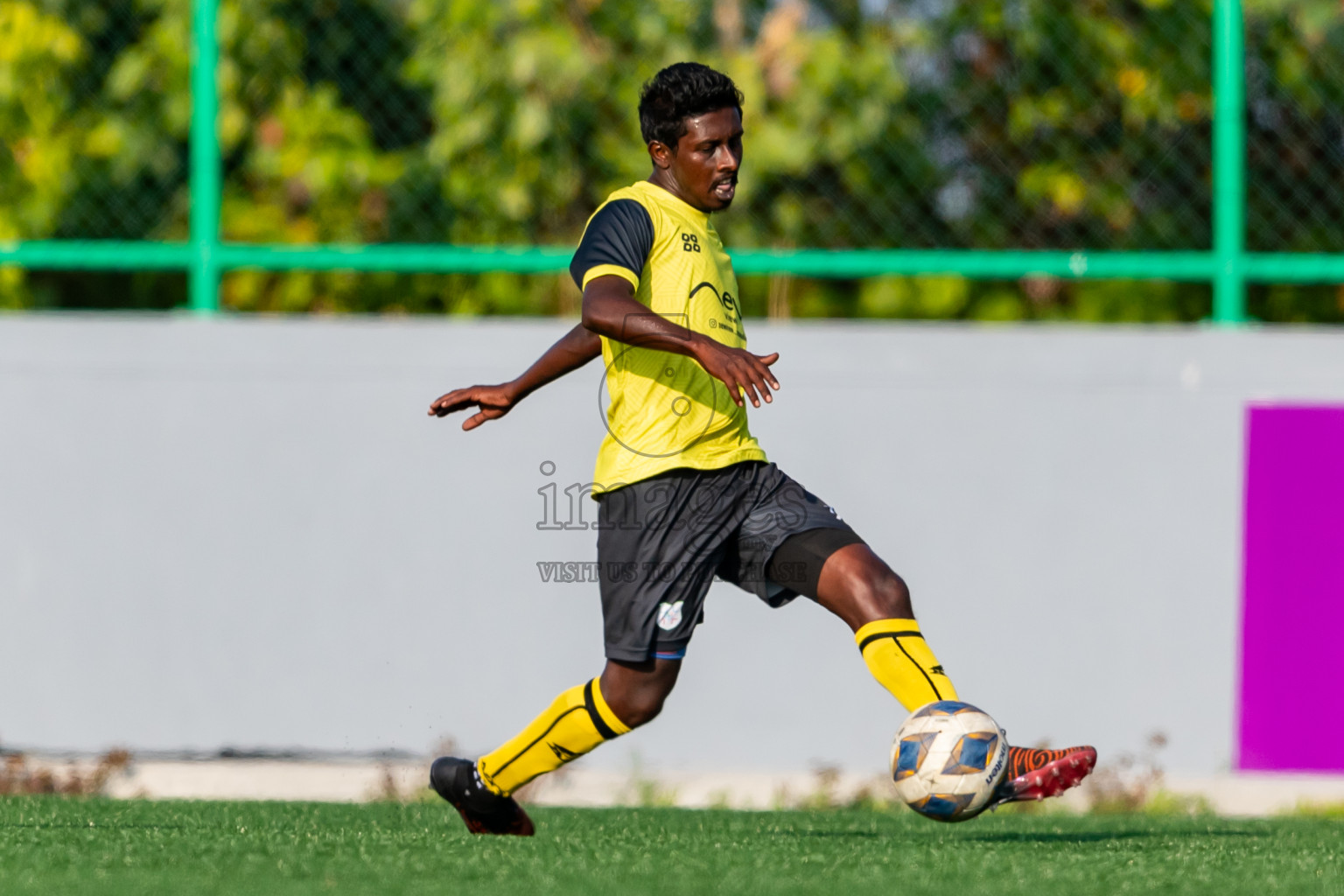 Baburu SC vs Kanmathi Juniors from Semi Final of Manadhoo Council Cup 2024 in N Manadhoo Maldives on Sunday, 25th February 2023. Photos: Nausham Waheed / images.mv