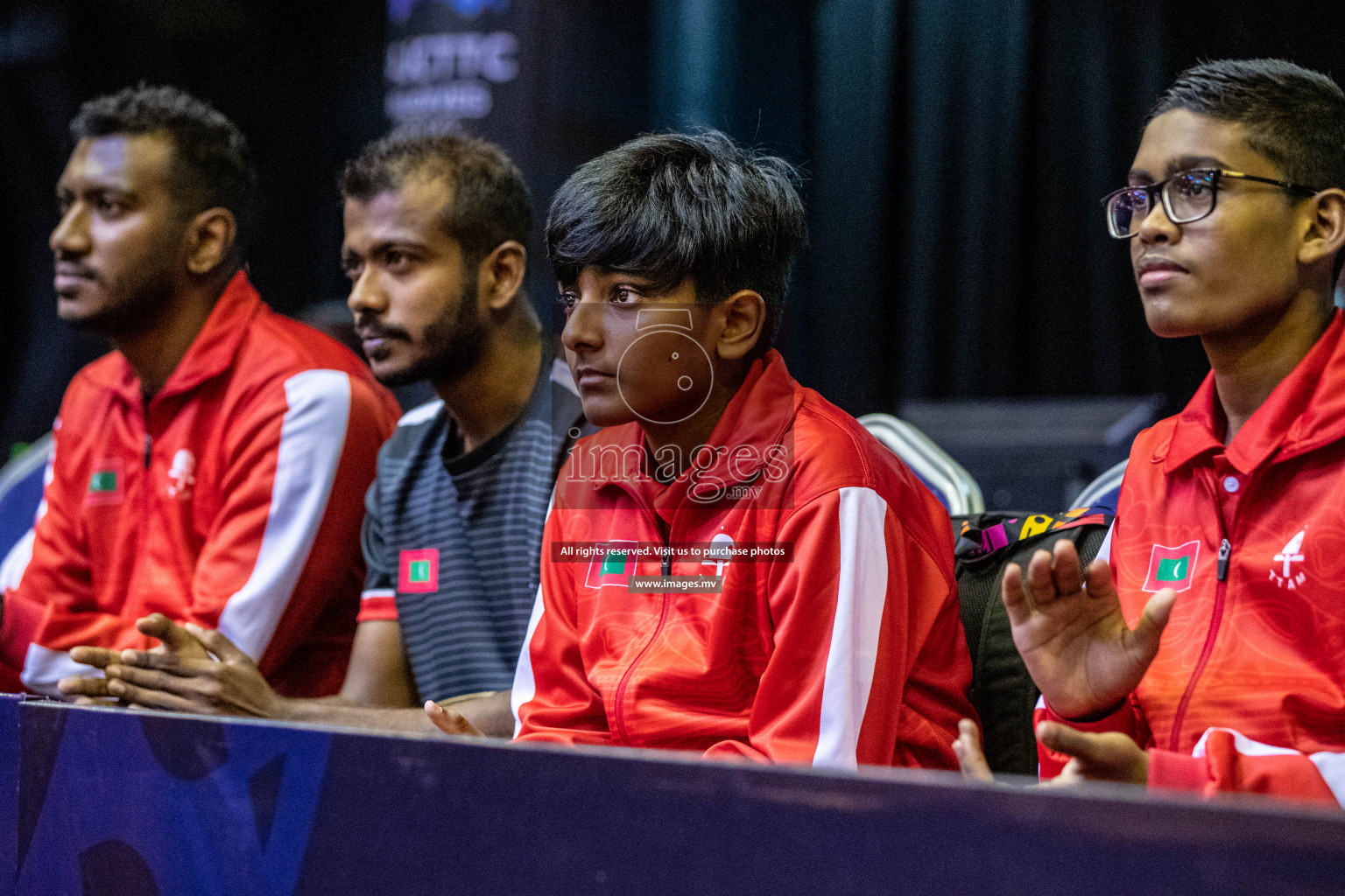 South Asian Junior & Cadet TT Championship Day 1 Male’ Maldives 9th - 11th May 2022, Social Center photos by Nausham Waheed