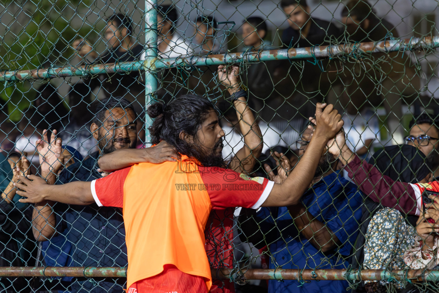 F Dhanraboodhoo vs F Magoodhoo in Faafu Atoll Finals in Day 25 of Golden Futsal Challenge 2025 was held on Wednesday , 28th January 2025, in Hulhumale', Maldives. Photos: Abdulla Abeed / images.mv