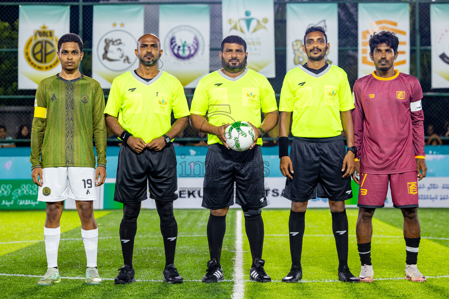 Comienzo fc vs The dee ess kay in Day 1 of Laamehi Dhiggaru Ekuveri Futsal Challenge 2025 was held on Thursday, 24th July 2025, at Dhiggaru Futsal Ground, Dhiggaru, Maldives Photos: Nausham Waheed / images.mv