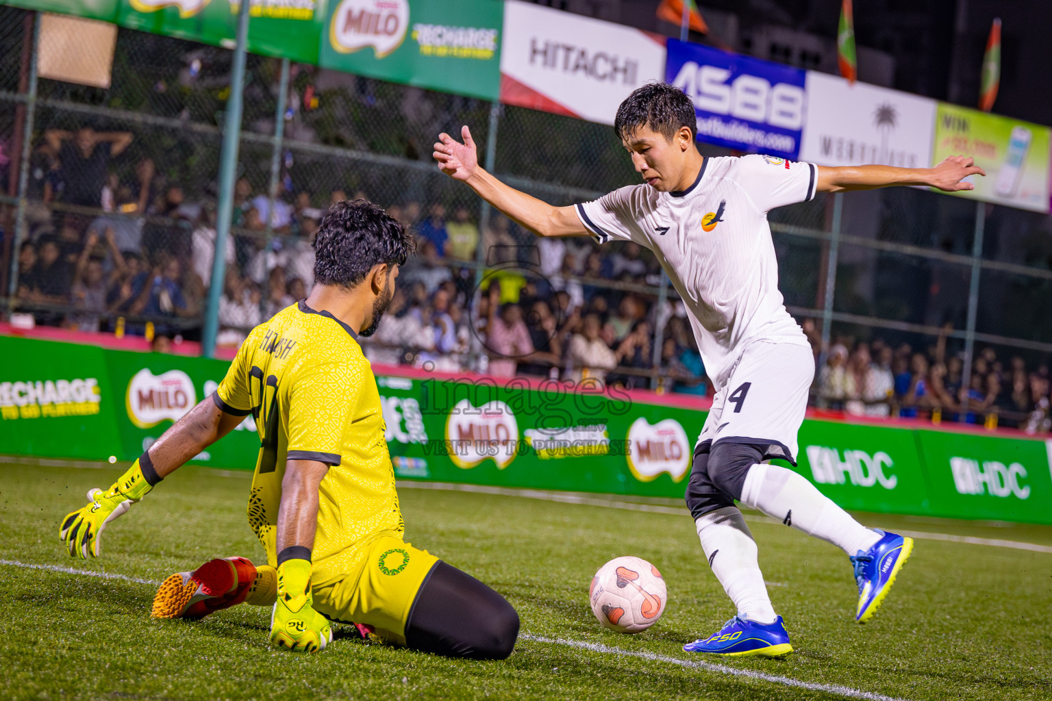 MIBSA vs HAWKS in Semi Finals of Milo Sector League 2025 was held in Rehendhi Futsal Ground, Hulhumale', Maldives on Saturday, 15th November 2025. Photos: Aeef Adam / images.mv