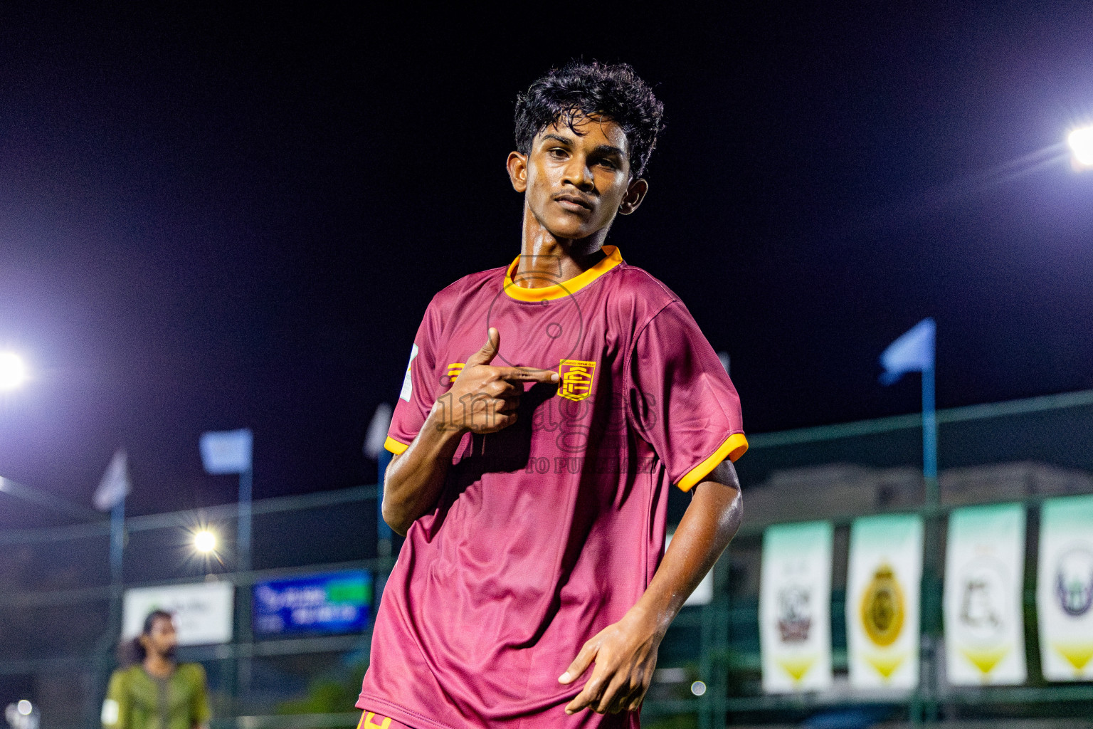 Comienzo fc vs The dee ess kay in Day 1 of Laamehi Dhiggaru Ekuveri Futsal Challenge 2025 was held on Thursday, 24th July 2025, at Dhiggaru Futsal Ground, Dhiggaru, Maldives Photos: Nausham Waheed / images.mv