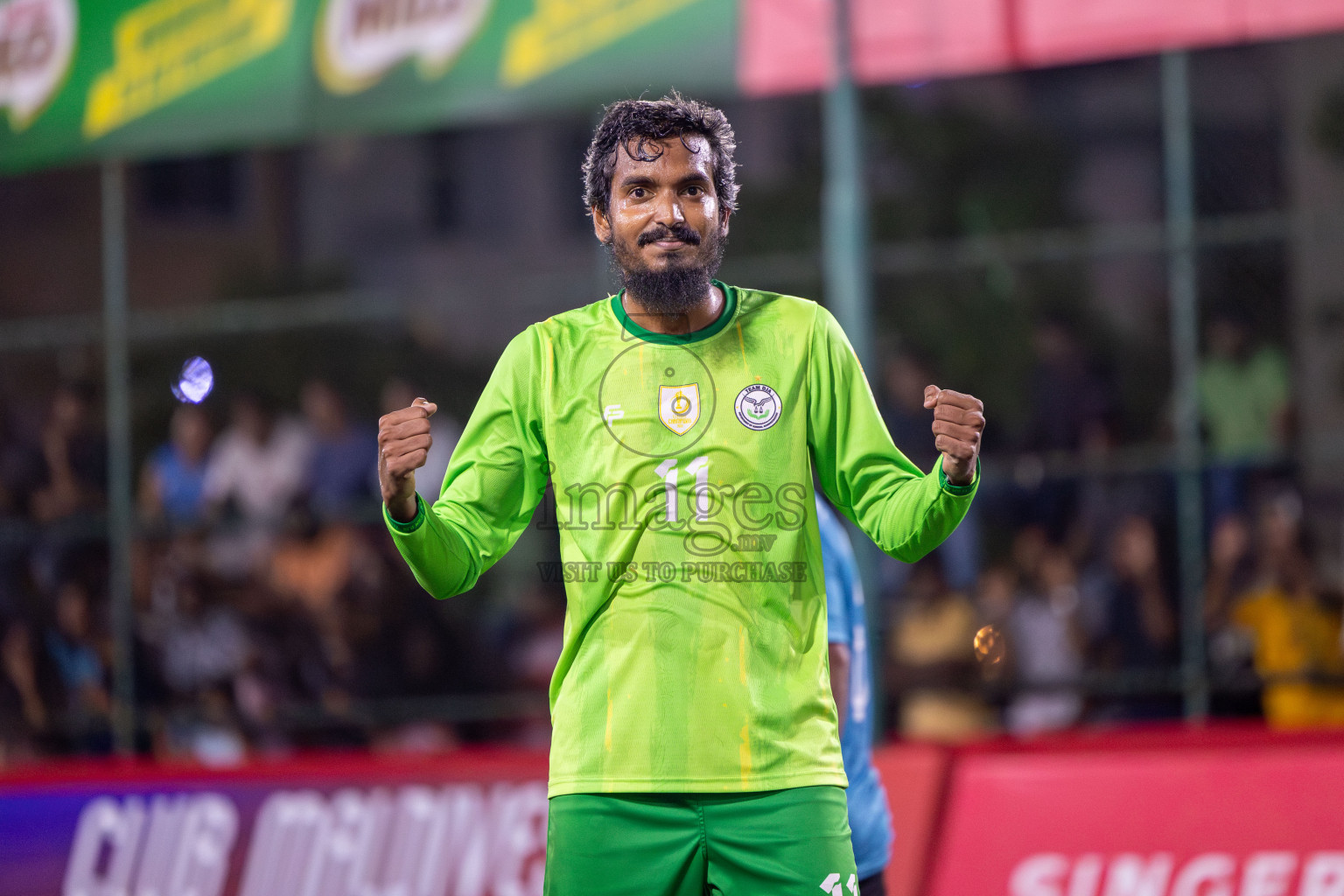 Team DJA VS Trade Club in Club Maldives Classic 2024 held in Rehendi Futsal Ground, Hulhumale', Maldives on Saturday, 14th September 2024. 
Photos: Hassan Simah / images.mv