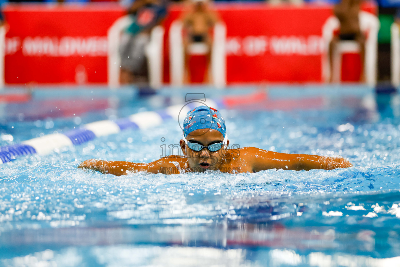Day 1 of BML 6th National Kids Swimming Kids Festival 2025 held in Hulhumale', Maldives on Monday, 3rd November 2024. Photos: Hassan Simah / images.mv