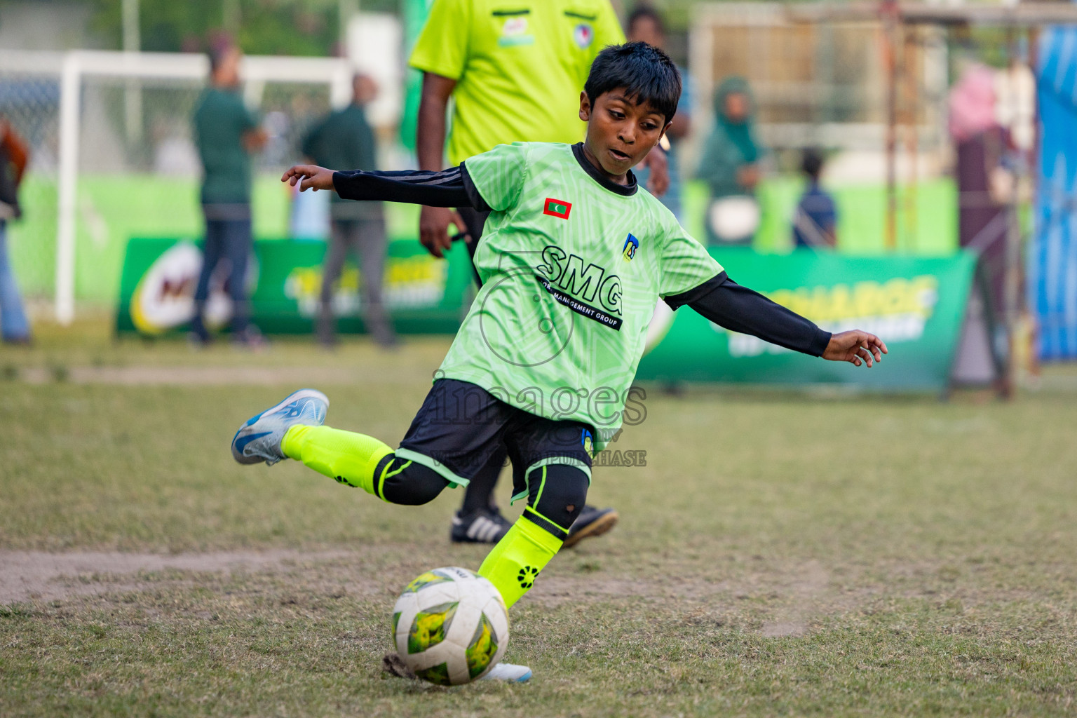 Day 2 of MILO Academy Championship 2025 was held on Friday, 14th February 2025 in Henveiru Stadium. 
Photos: Hassan Simah / Images.mv