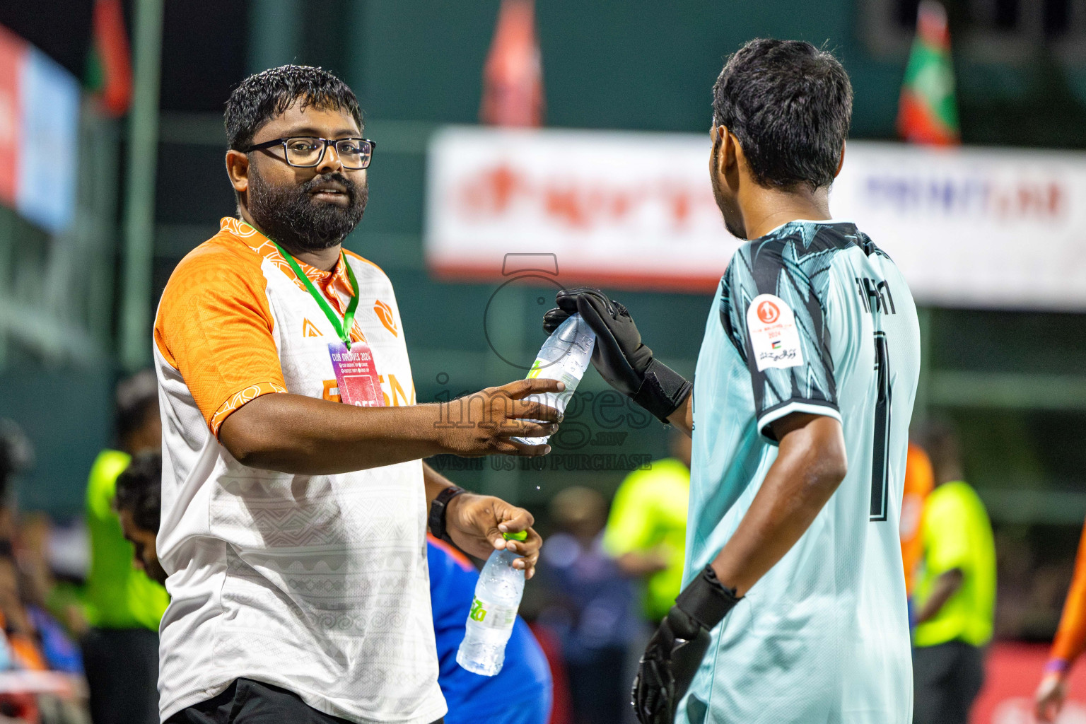 MACL vs TEAM FSM in Club Maldives Cup 2024 held in Rehendi Futsal Ground, Hulhumale', Maldives on Monday, 23rd September 2024. 
Photos: Hassan Simah / images.mv