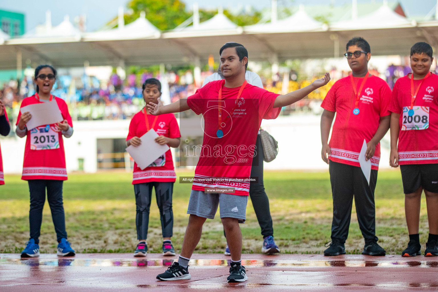 Day one of Inter School Athletics Championship 2023 was held at Hulhumale' Running Track at Hulhumale', Maldives on Saturday, 14th May 2023. Photos: Nausham Waheed / images.mv