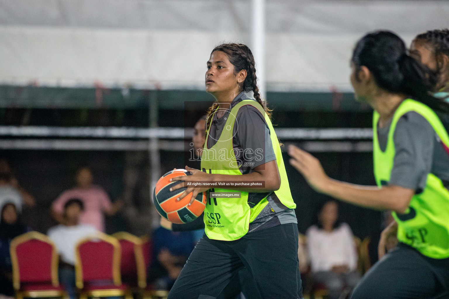 Final of 20th Milo National Netball Tournament 2023, held in Synthetic Netball Court, Male', Maldives on 11th June 2023 Photos: Nausham Waheed/ Images.mv