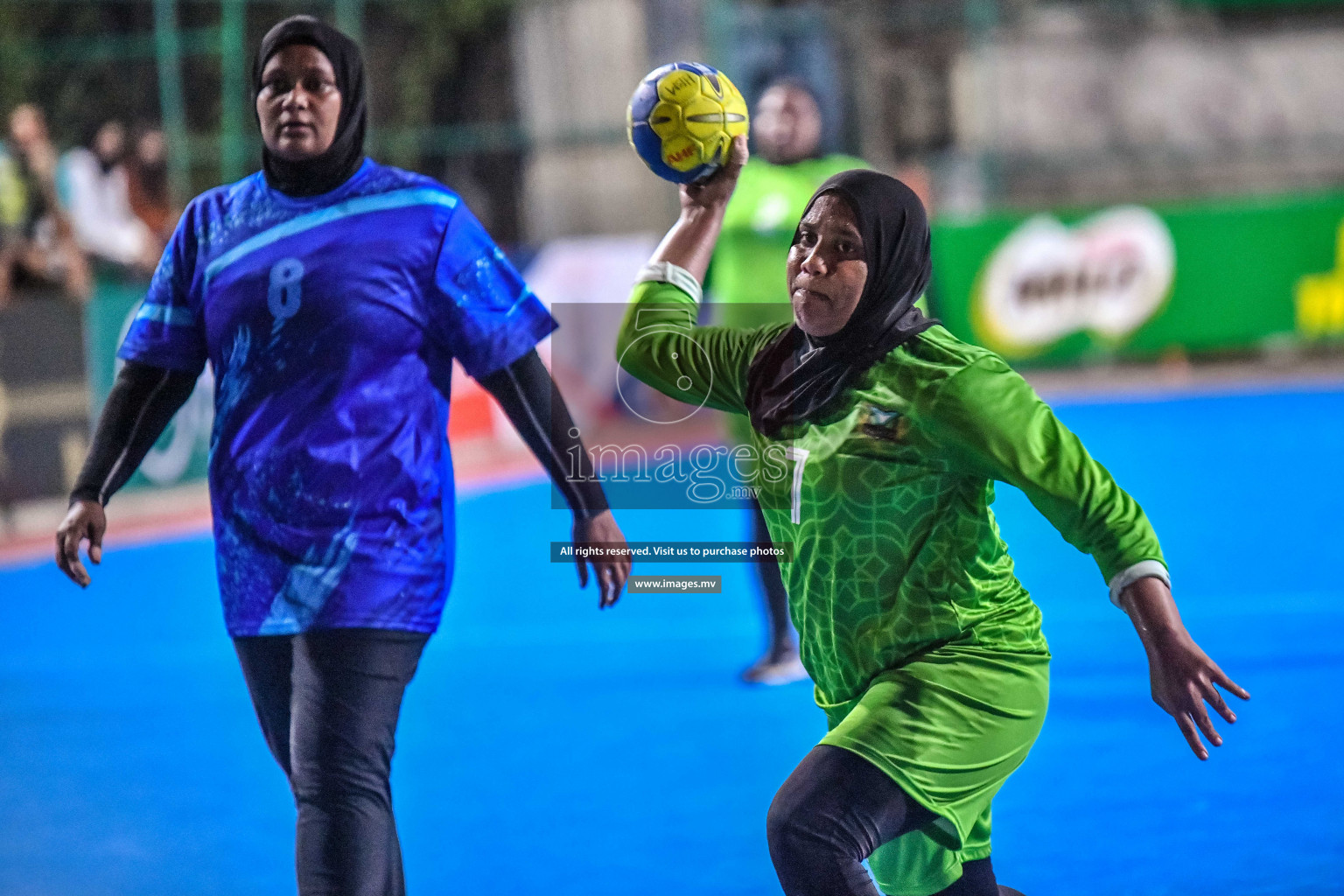 Day 9 of Milo 6th Inter Office Handball Tournament 2022 - Photos by Nausham Waheed