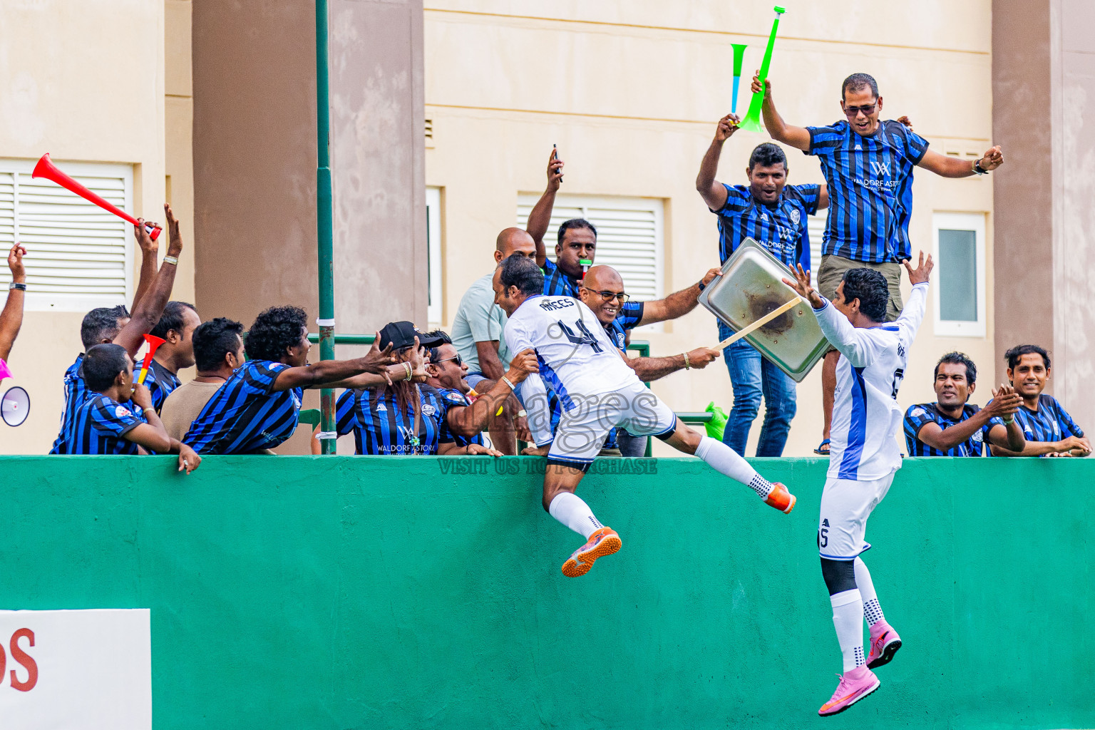 Waldord Astoria vs Anantara in Resort League 2025 (South Male Zone) day 12 was held on Monday, 13th October 2025 in Crossroads's Maldives, Photos: Areef Adam / images.mv
