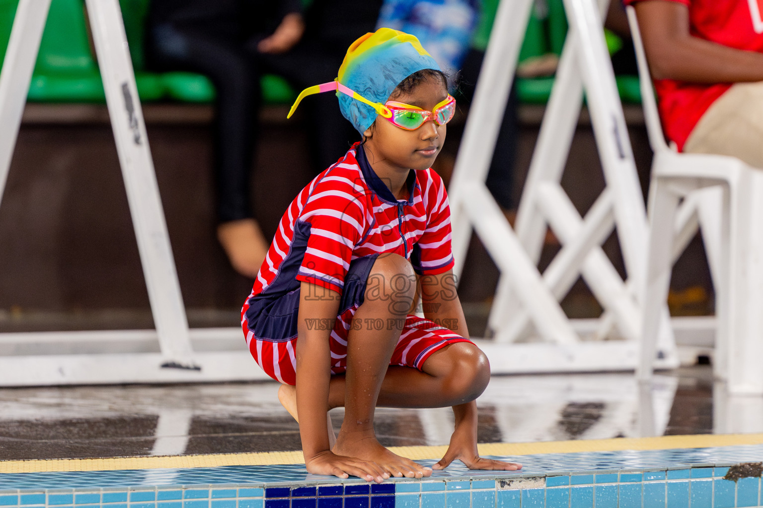 Day 1 of BML 5th National Swimming Kids Festival 2024 held in Hulhumale', Maldives on Monday, 18th November 2024. Photos: Nausham Waheed / images.mv