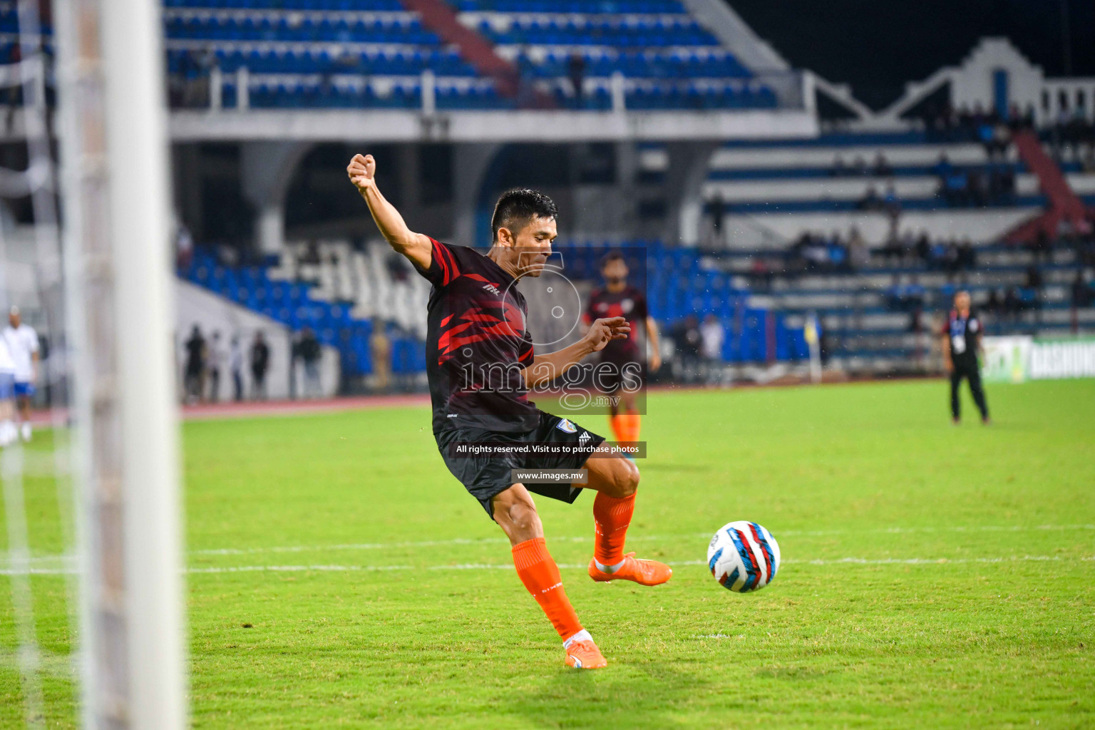 Kuwait vs India in the Final of SAFF Championship 2023 held in Sree Kanteerava Stadium, Bengaluru, India, on Tuesday, 4th July 2023. Photos: Nausham Waheed / images.mv