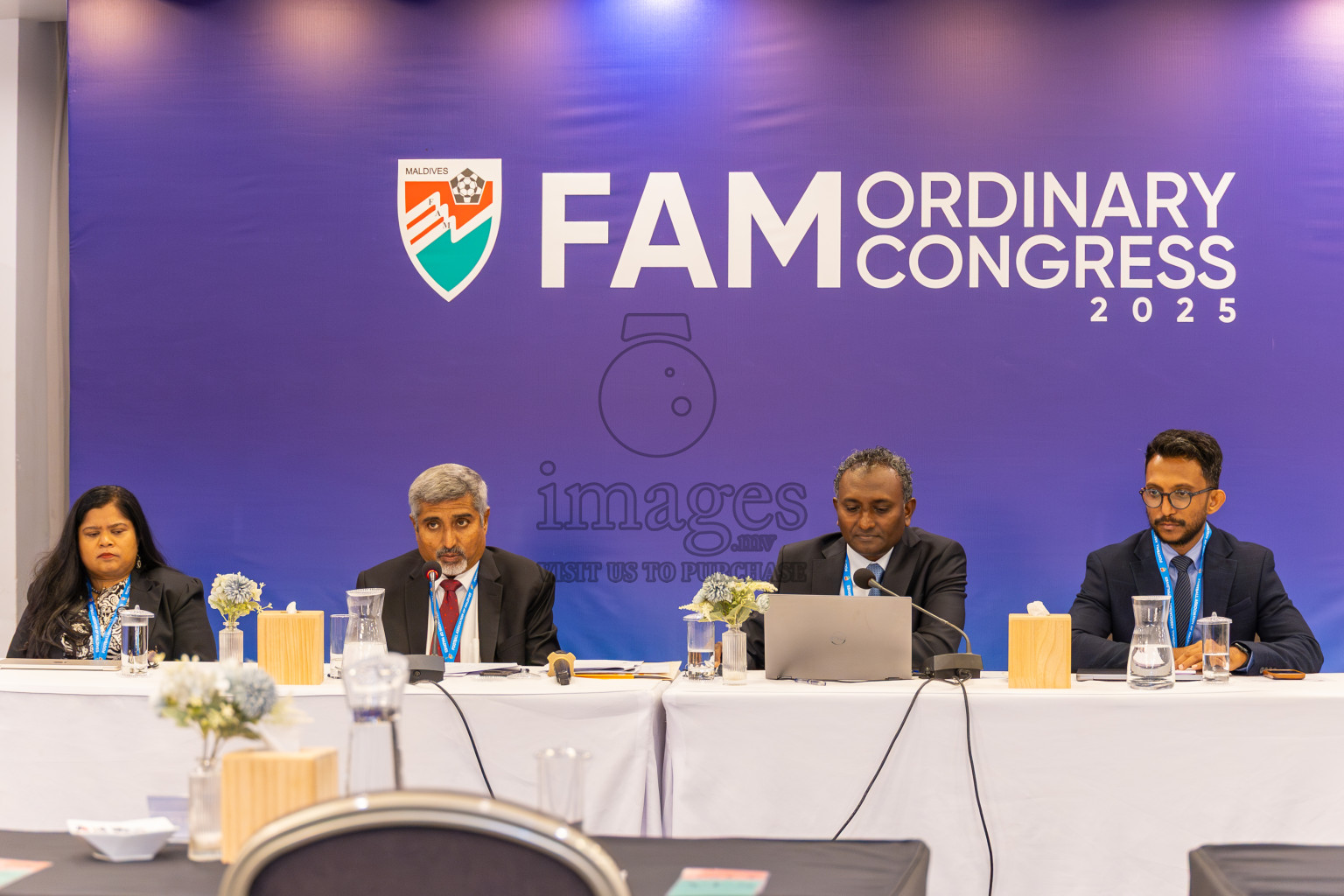 FAM Ordinary Congress 2025 was held on Friday, 27th June 2025, at Meerumaa in Male', Maldives
Photos: Ismail Thoriq / images.mv