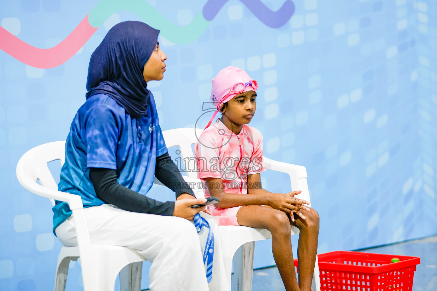 Day 1 of BML 6th National Kids Swimming Kids Festival 2025 held in Hulhumale', Maldives on Monday, 3rd November 2024. Photos: Hassan Simah / images.mv