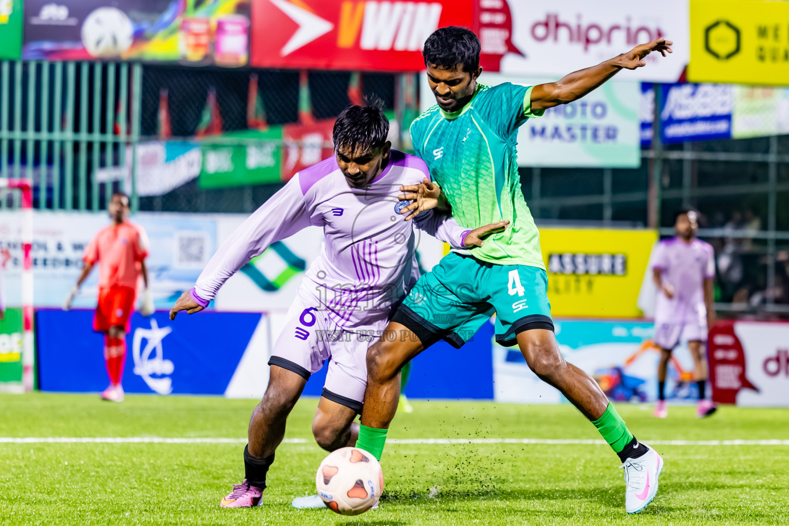 Hulhumale Hospital vs Team MCC in Day 10 of Club Maldives Cup Classic 2025 was held in Rehendi Futsal Ground, Hulhumale', Maldives on Wednesday, 24th September 2025. Photos: Nausham Waheed / images.mv