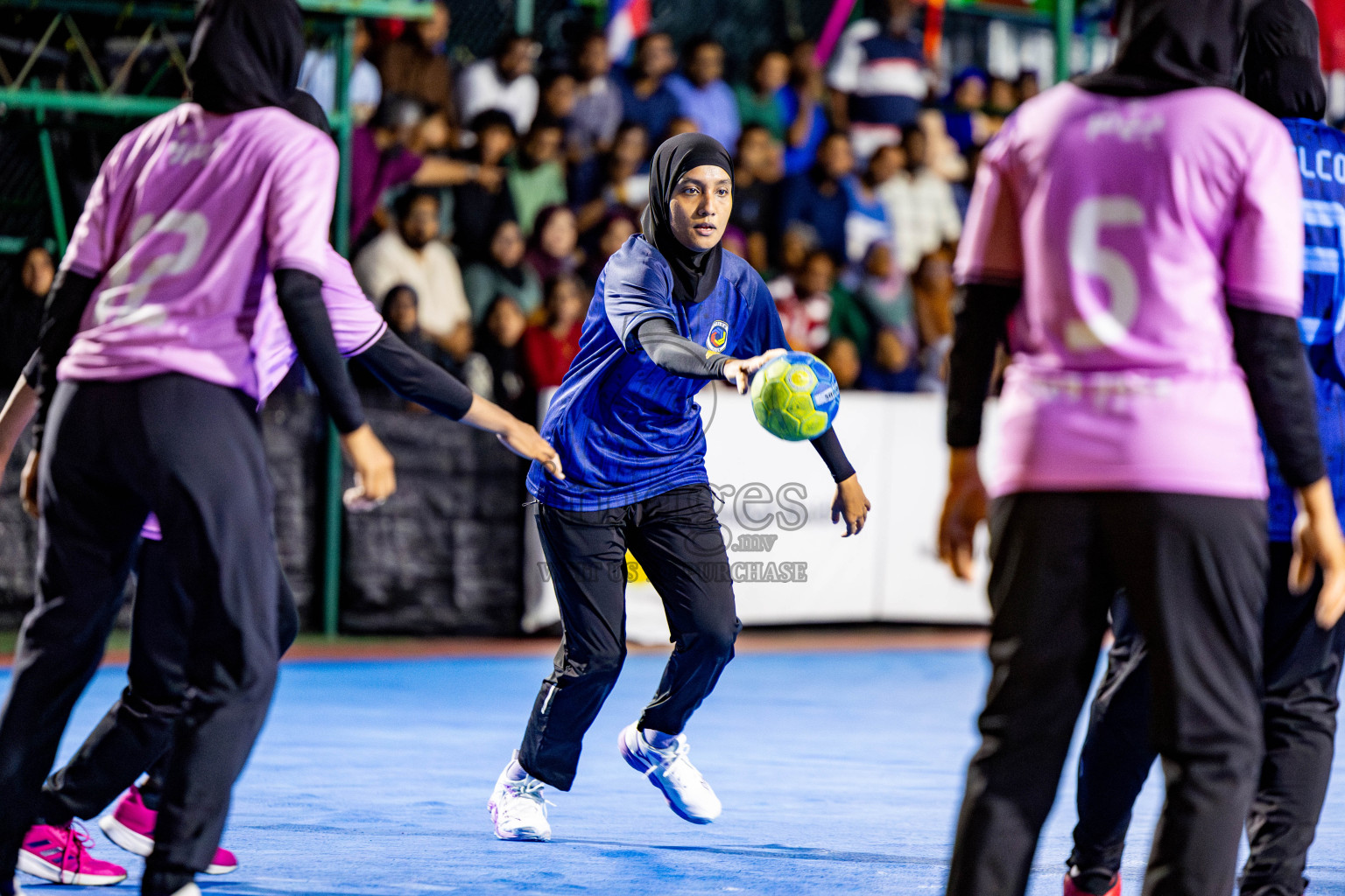 2nd Division Final of 8th Inter-Office/Company Handball Tournament 2024, held in Handball ground, Male', Maldives on Tuesday, 17th September 2024 Photos: Nausham Waheed/ Images.mv