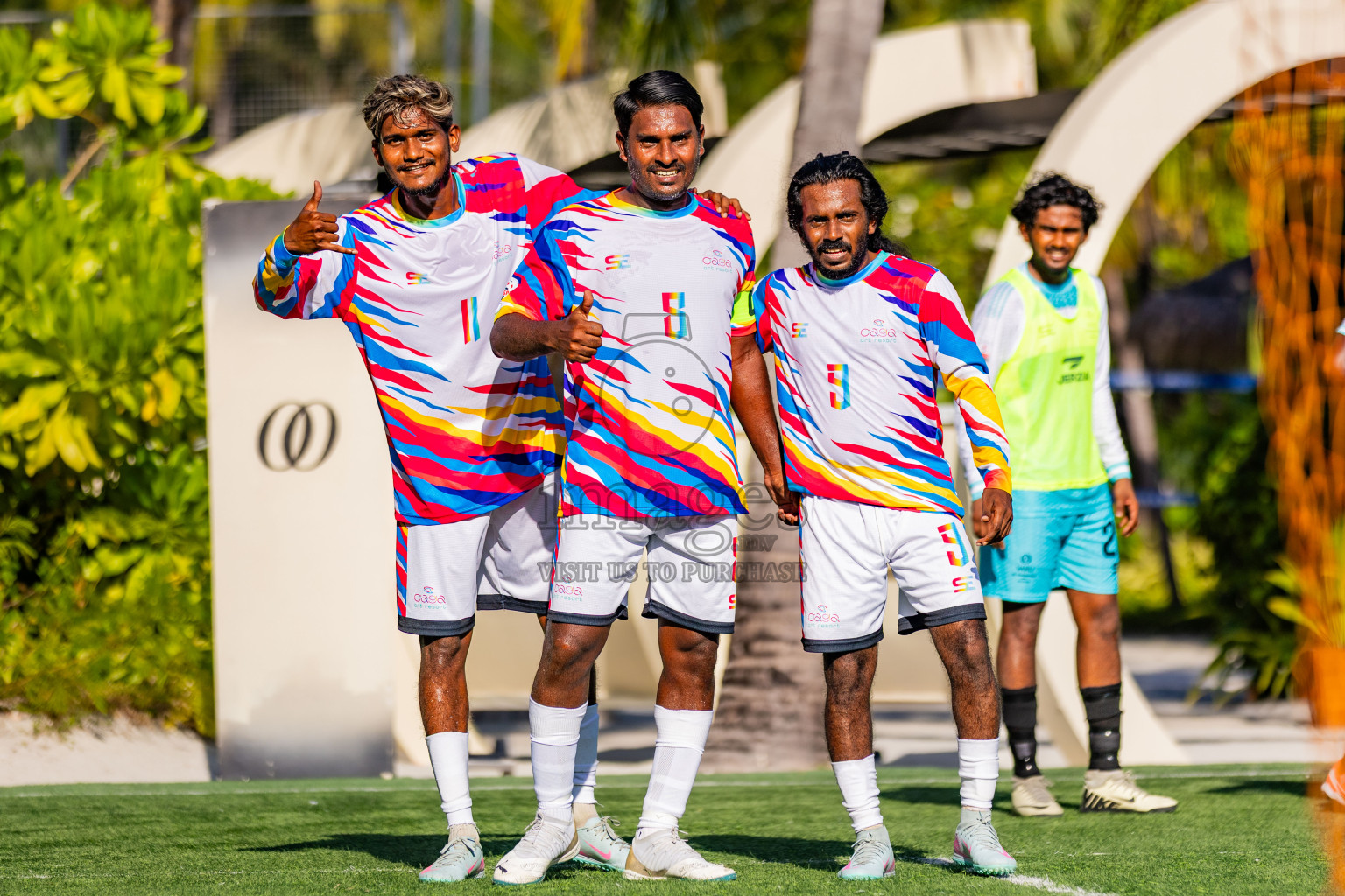 Varu vs Oaga in Resort League 2025 (North Male Zone) day 16 was held on Thursday, 18th September 2025 in One And Only Reethi Rah Maldives Resort, Photos: Areef Adam / images.mv