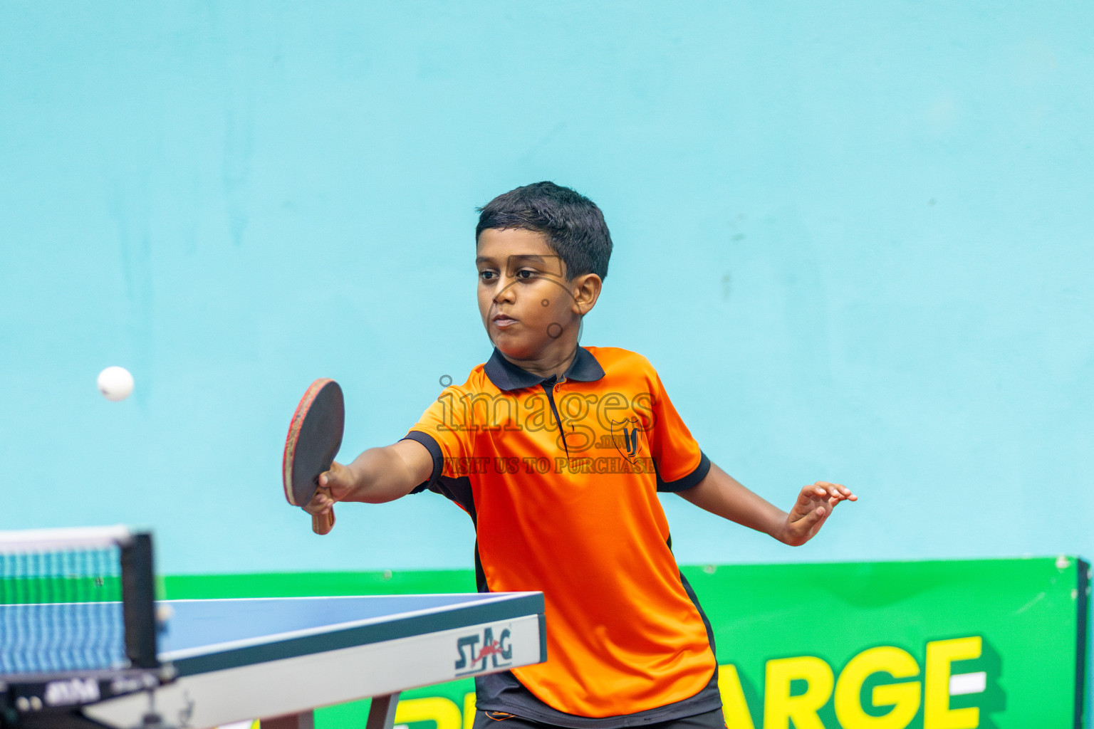 Day 3 of Interschool Table Tennis Tournament 2025 held at Male' TT Hall, Male', Maldives on Saturday, 17th May 2025. Photos By: Mohamed Mahfooz Moosa / images.mv