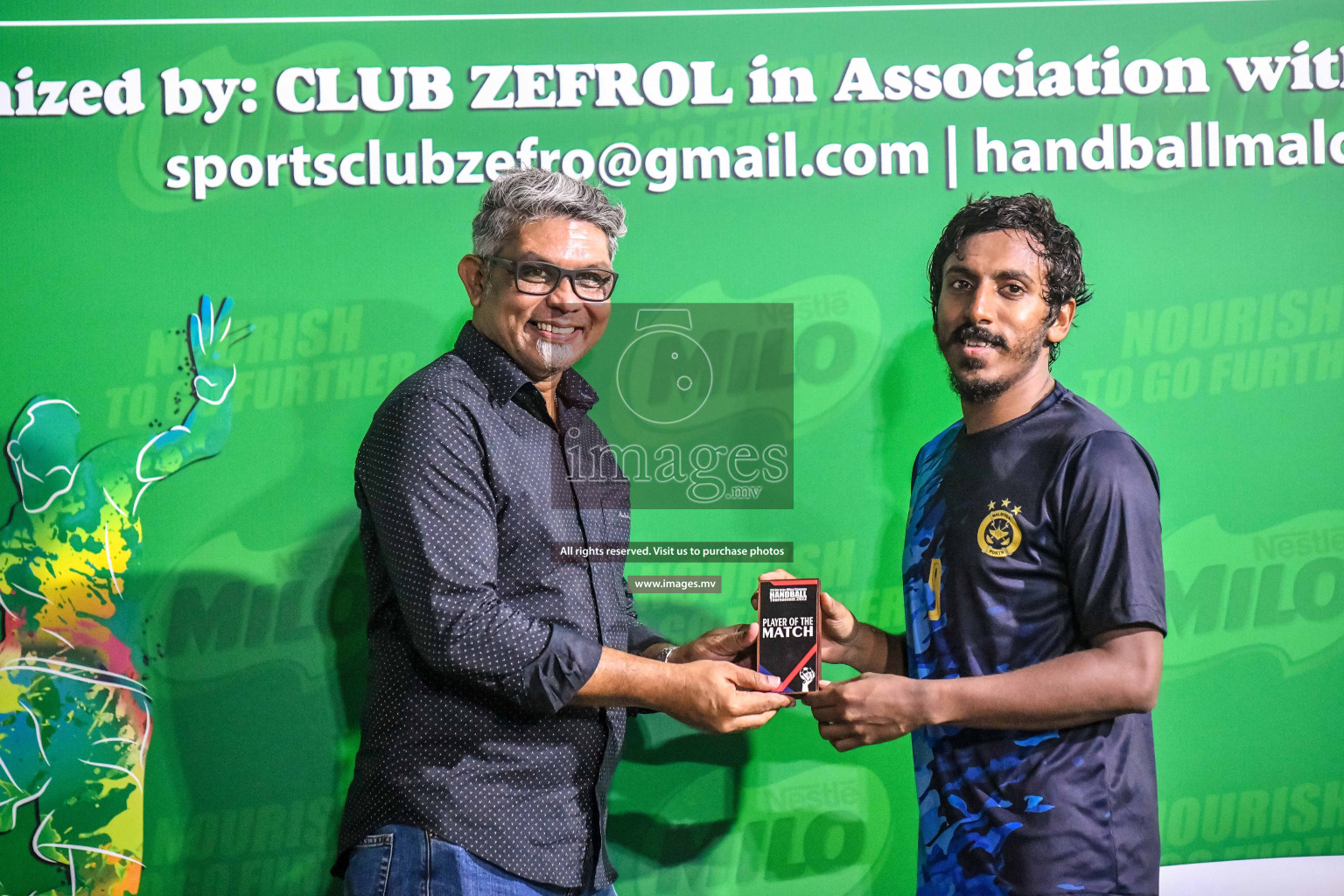 Final of Milo 6th Inter Office Handball Tournament 2022 - Photos by Nausham Waheed