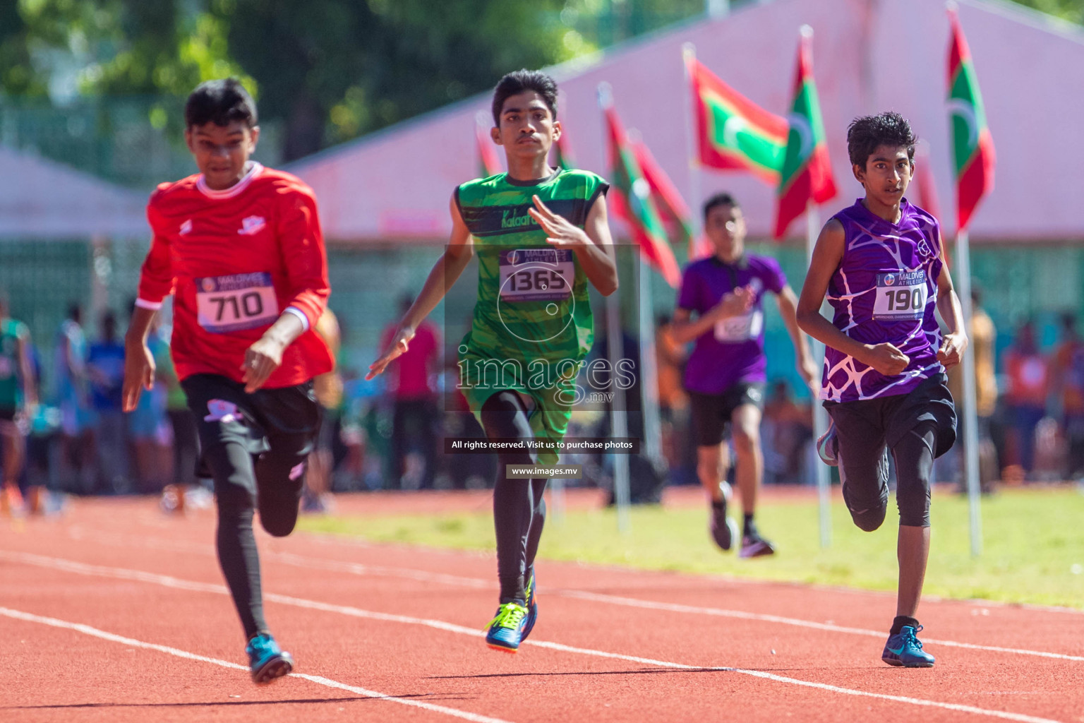 Day 1 of Inter-School Athletics Championship held in Male', Maldives on 22nd May 2022. Photos by: Maanish / images.mv