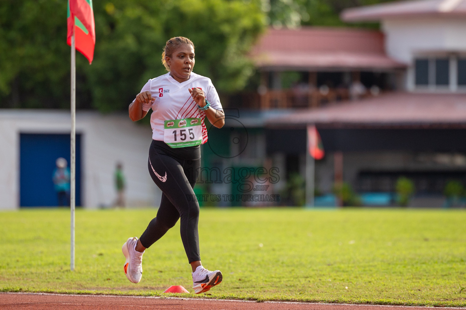 Day 2 of 33rd National Athletics Championship was held in Ekuveni Track at Male', Maldives on Friday, 6th September 2024. Photos: Shuu Abdul Sattar / images.mv