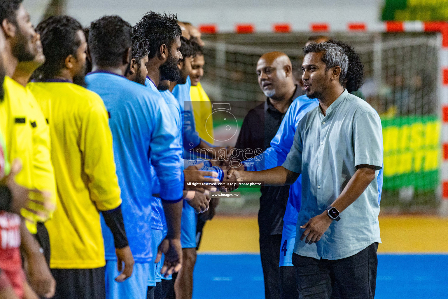 2nd Division Final of 7th Inter-Office/Company Handball Tournament 2023, held in Handball ground, Male', Maldives on Monday, 25th October 2023 Photos: Nausham Waheed/ Images.mv